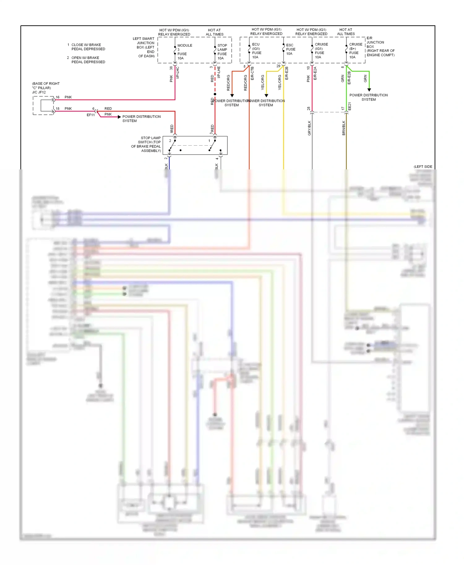 Wiring diagram blu for Hyundai Equus II facelift (2013-2016) (23 of 113)