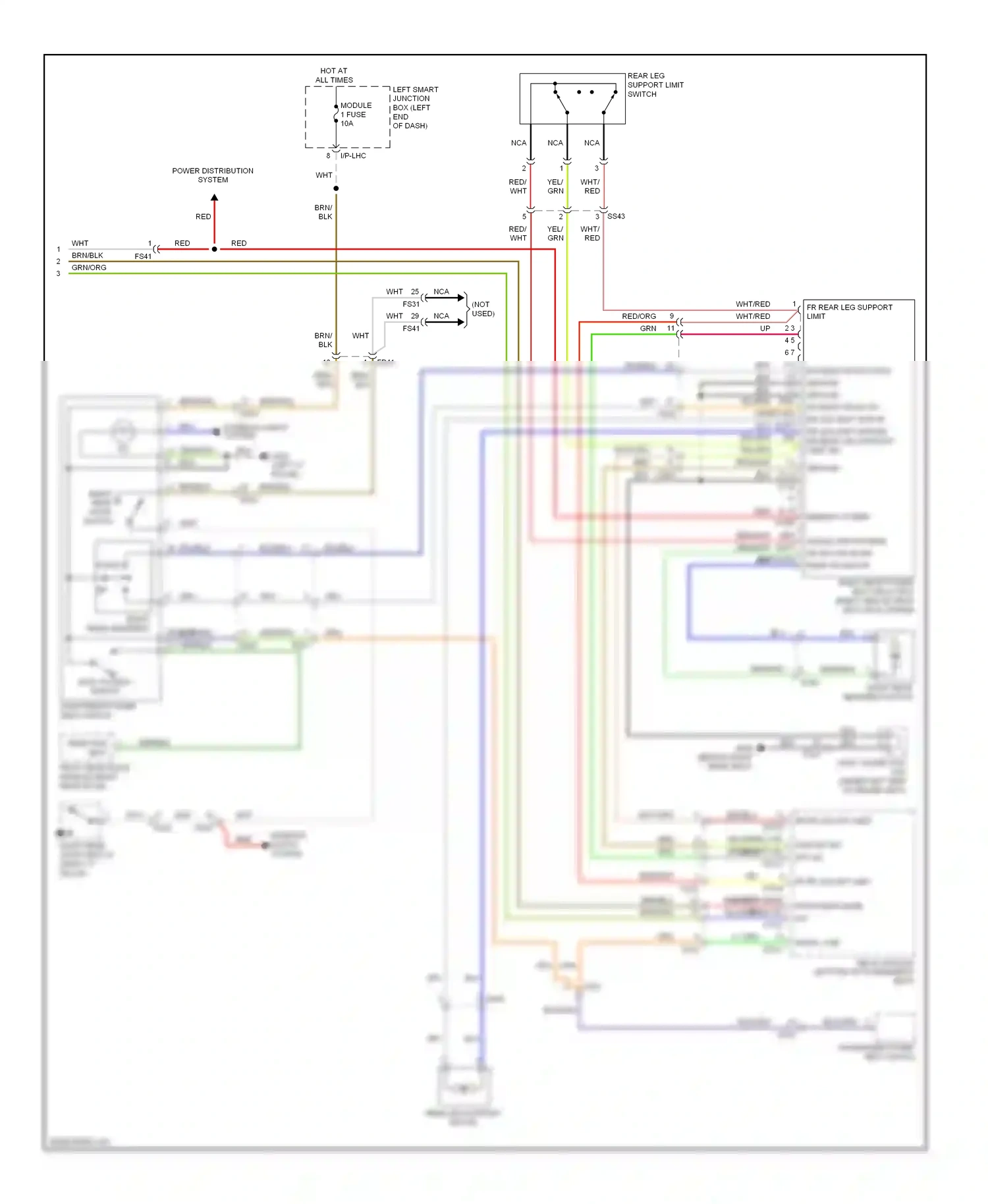 Wiring diagram blu for Hyundai Equus II facelift (2013-2016) (88 of 113)