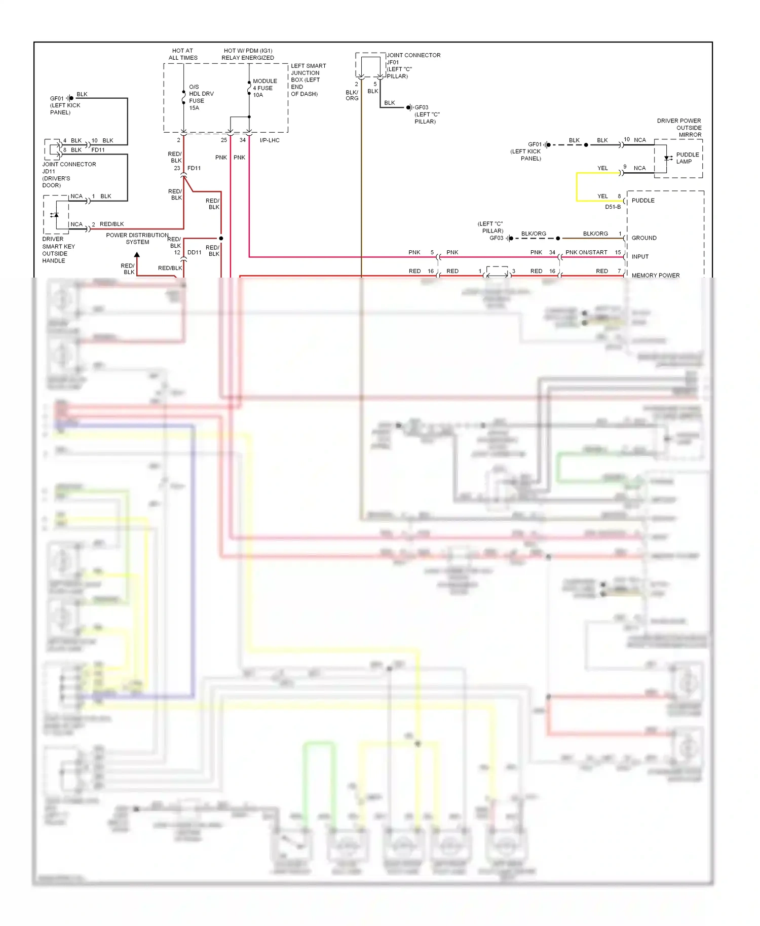 Wiring diagram brn for Hyundai Equus II facelift (2013-2016) (43 of 105)