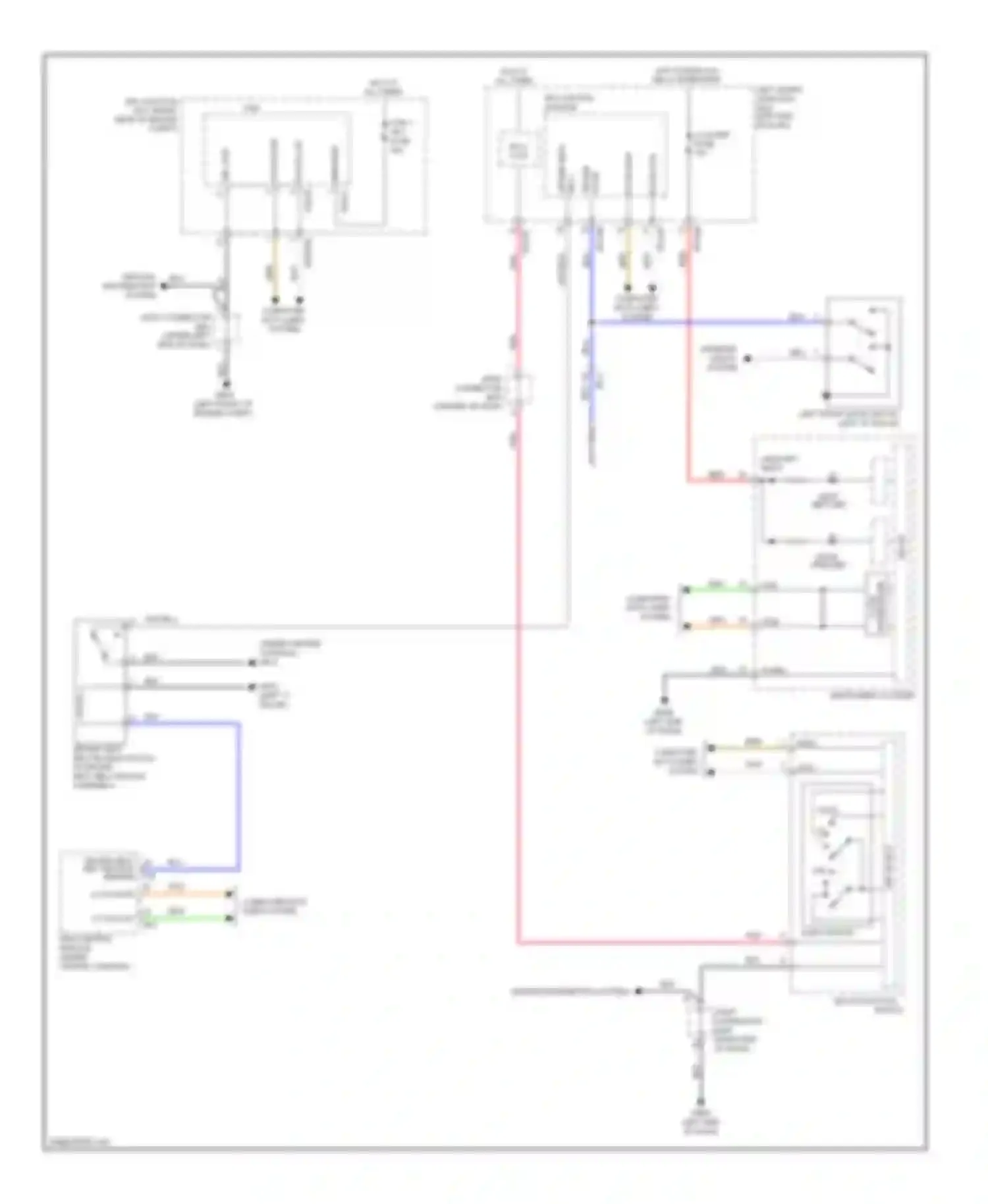 Wiring diagram c-can low for Hyundai Equus II facelift (2013-2016) (12 of 14)