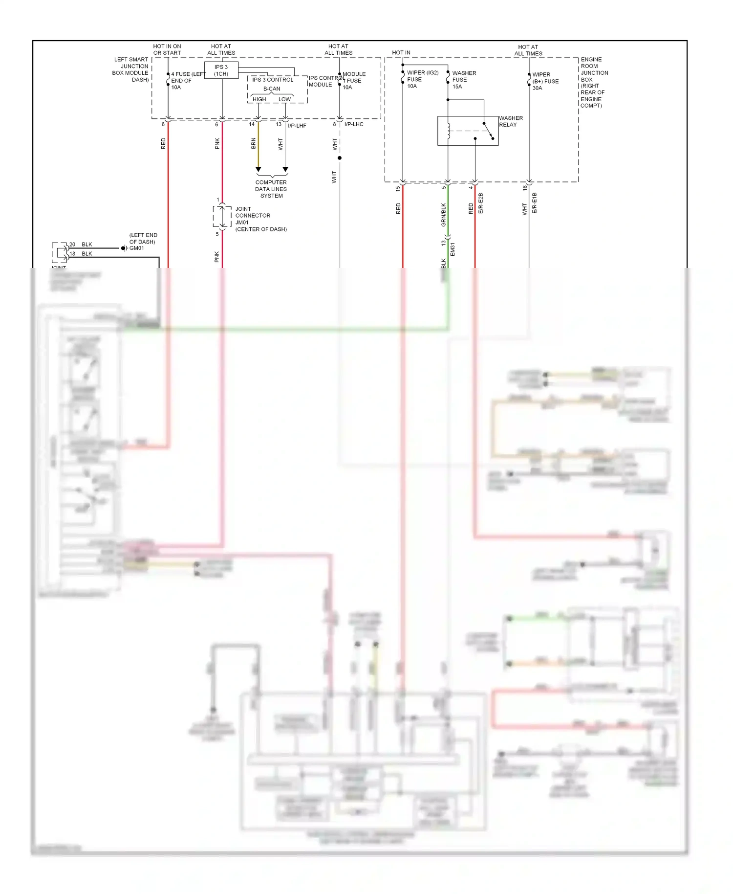 Wiring diagram compt) for Hyundai Equus II facelift (2013-2016) (7 of 7)
