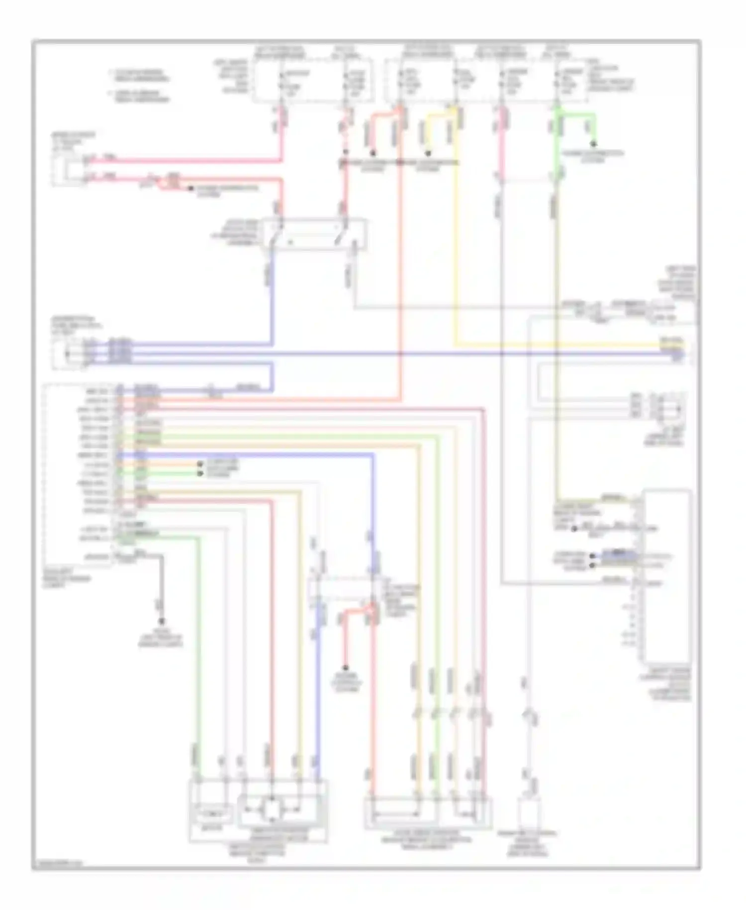Wiring diagram computer data lines system for Hyundai Equus II facelift (2013-2016) (13 of 87)