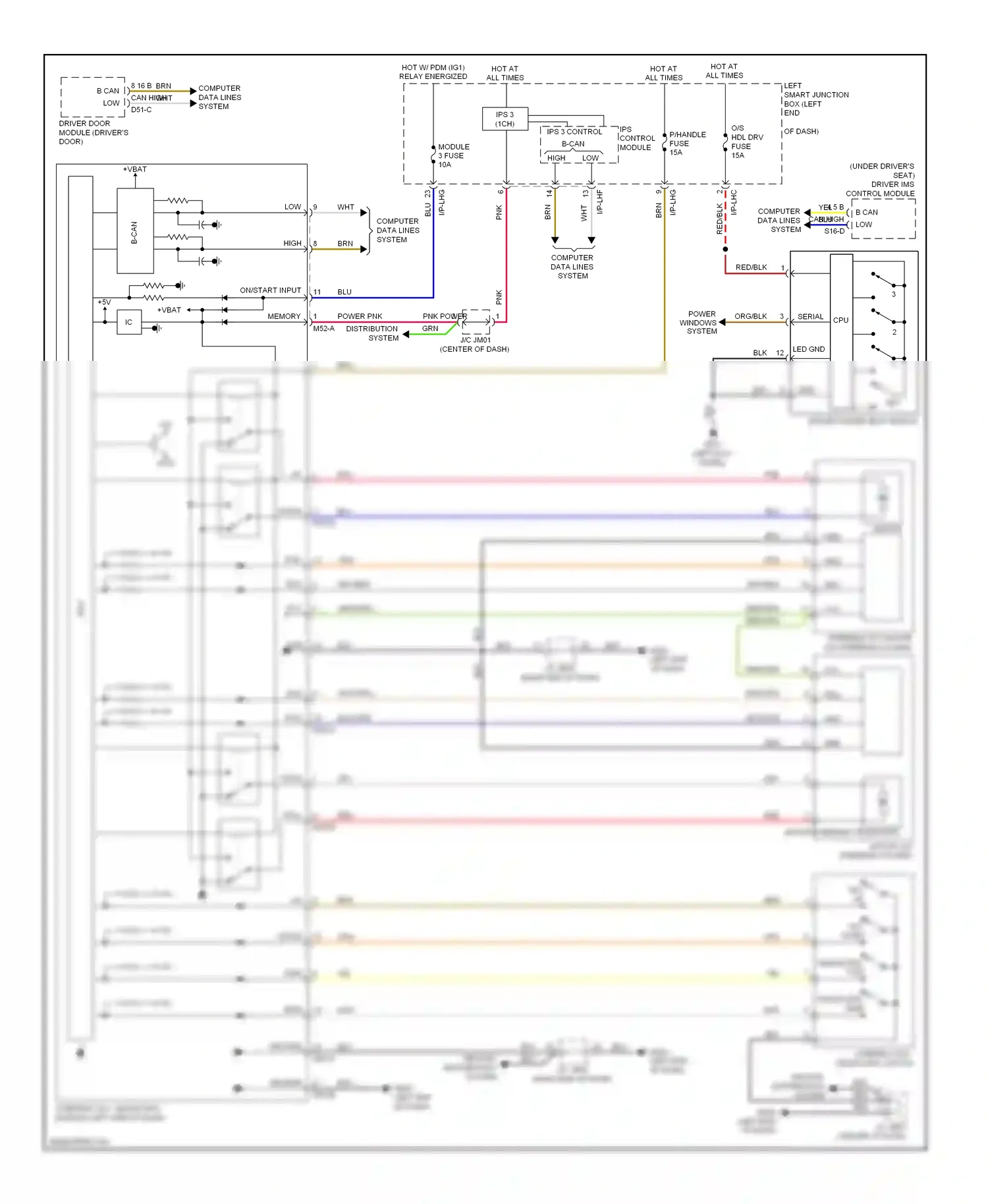 Wiring diagram grn for Hyundai Equus II facelift (2013-2016) (60 of 113)