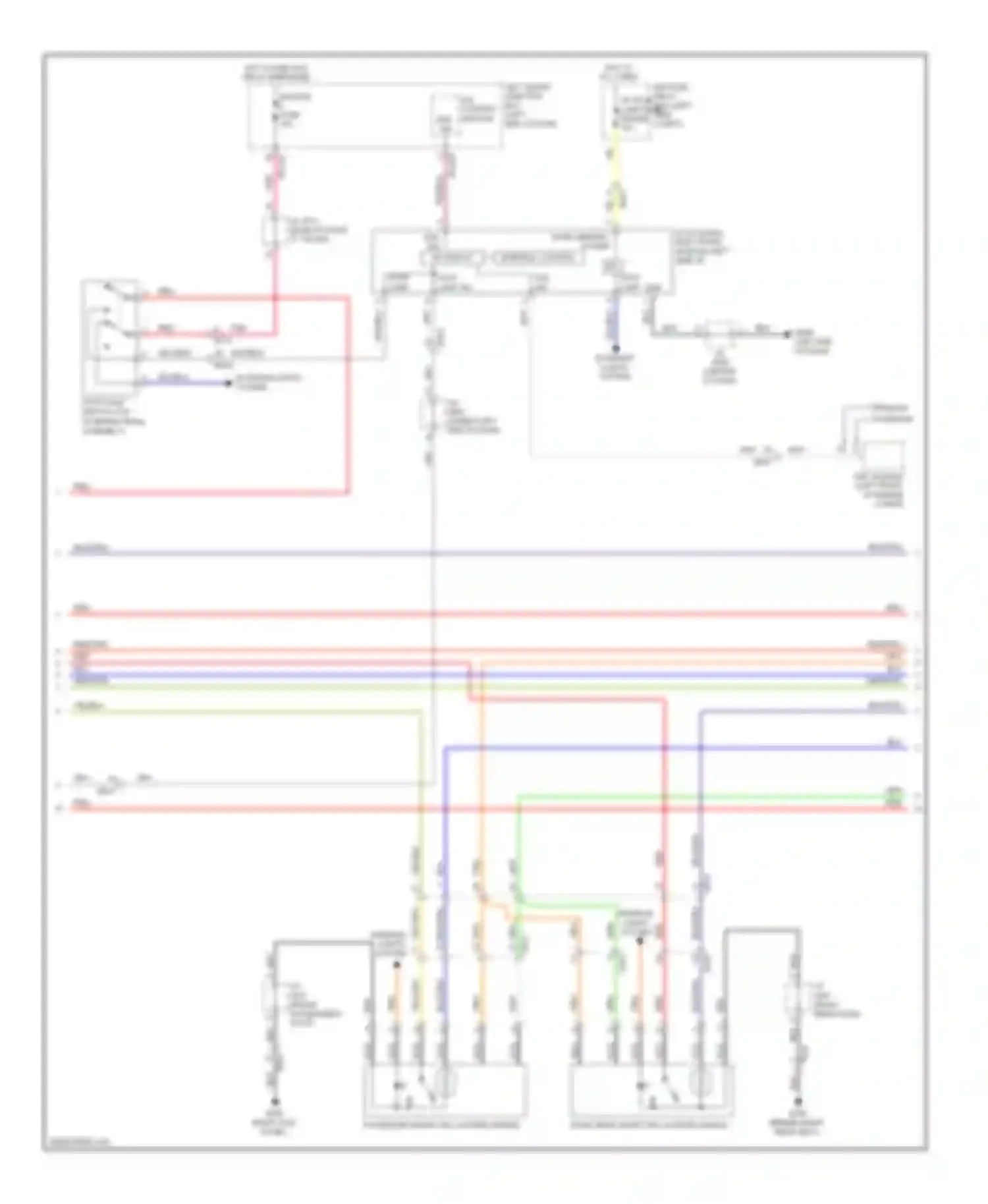 Wiring diagram ips control module ess sig for Hyundai Equus II facelift (2013-2016) (1 of 1)