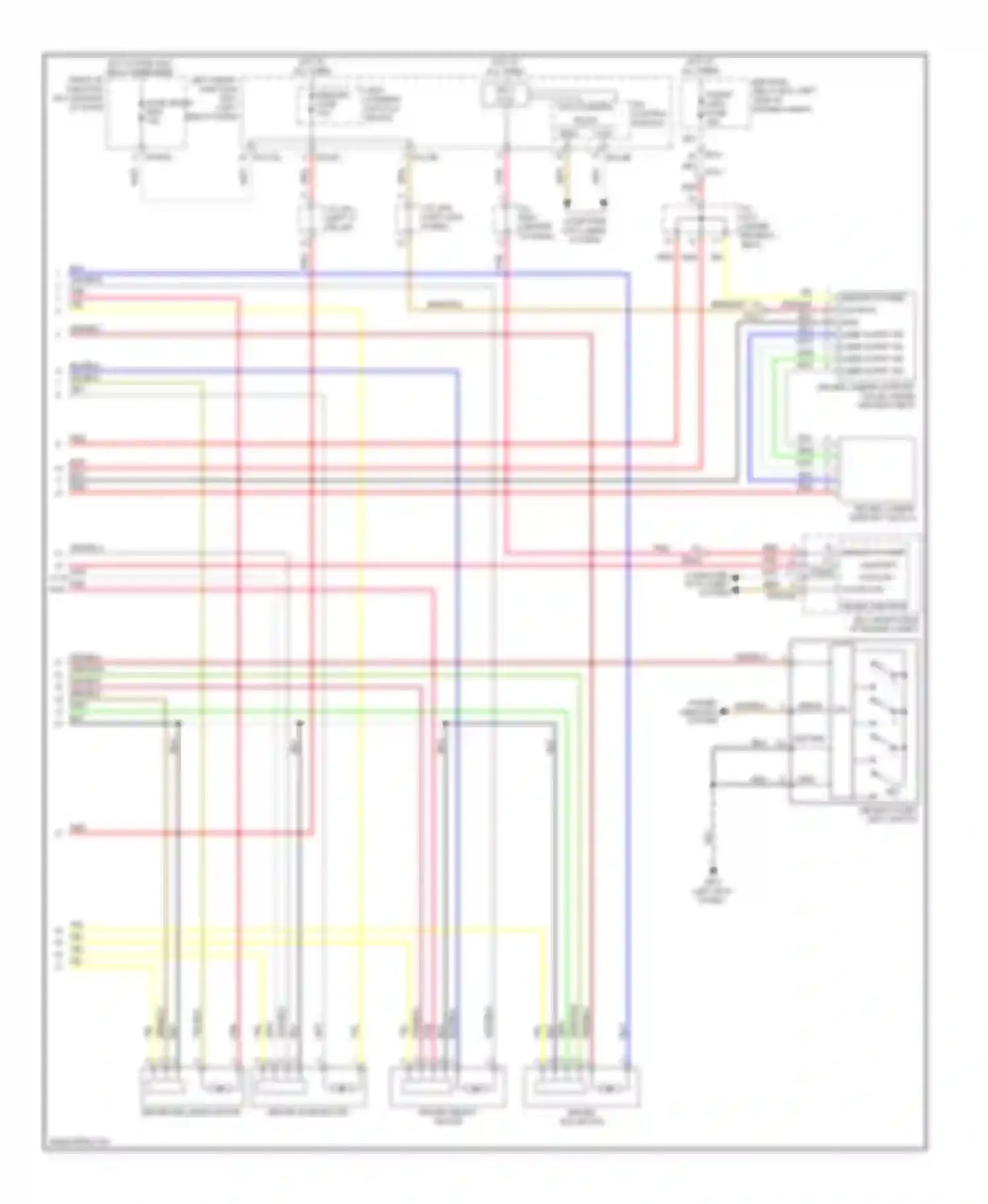 Wiring diagram ips control module low for Hyundai Equus II facelift (2013-2016) (1 of 2)