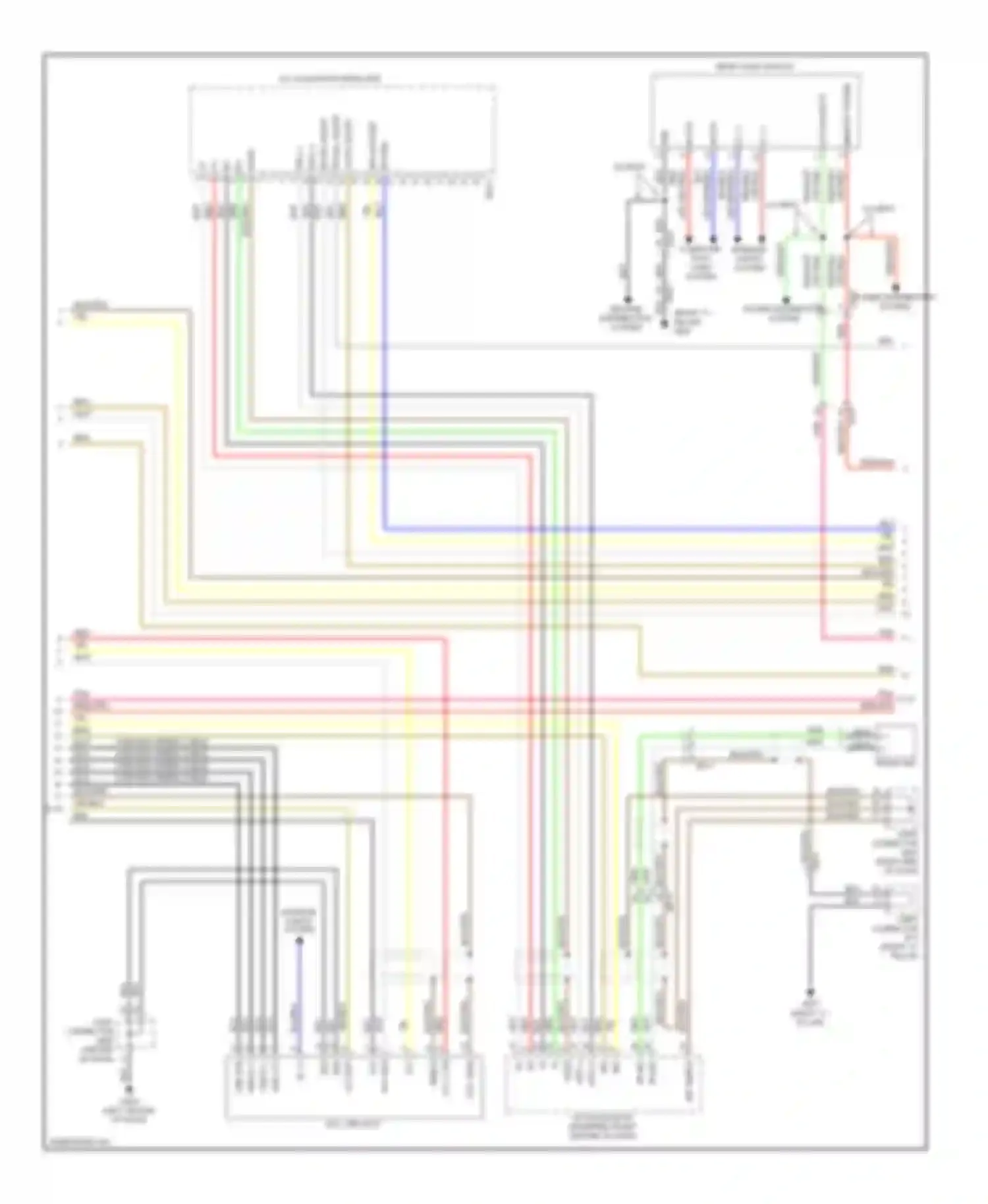 Wiring diagram memory power for Hyundai Equus II facelift (2013-2016) (22 of 28)