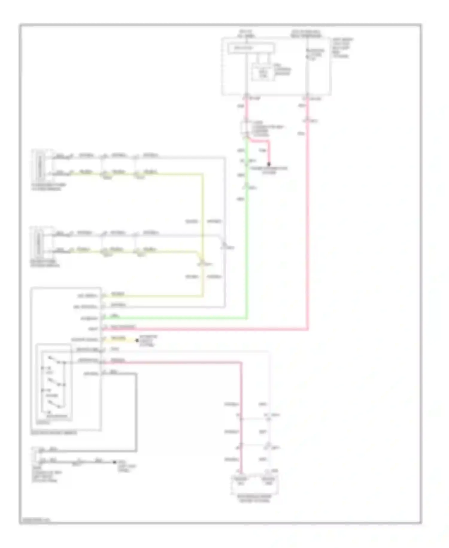 Wiring diagram module 2 fuse for Hyundai Equus II facelift (2013-2016) (5 of 6)