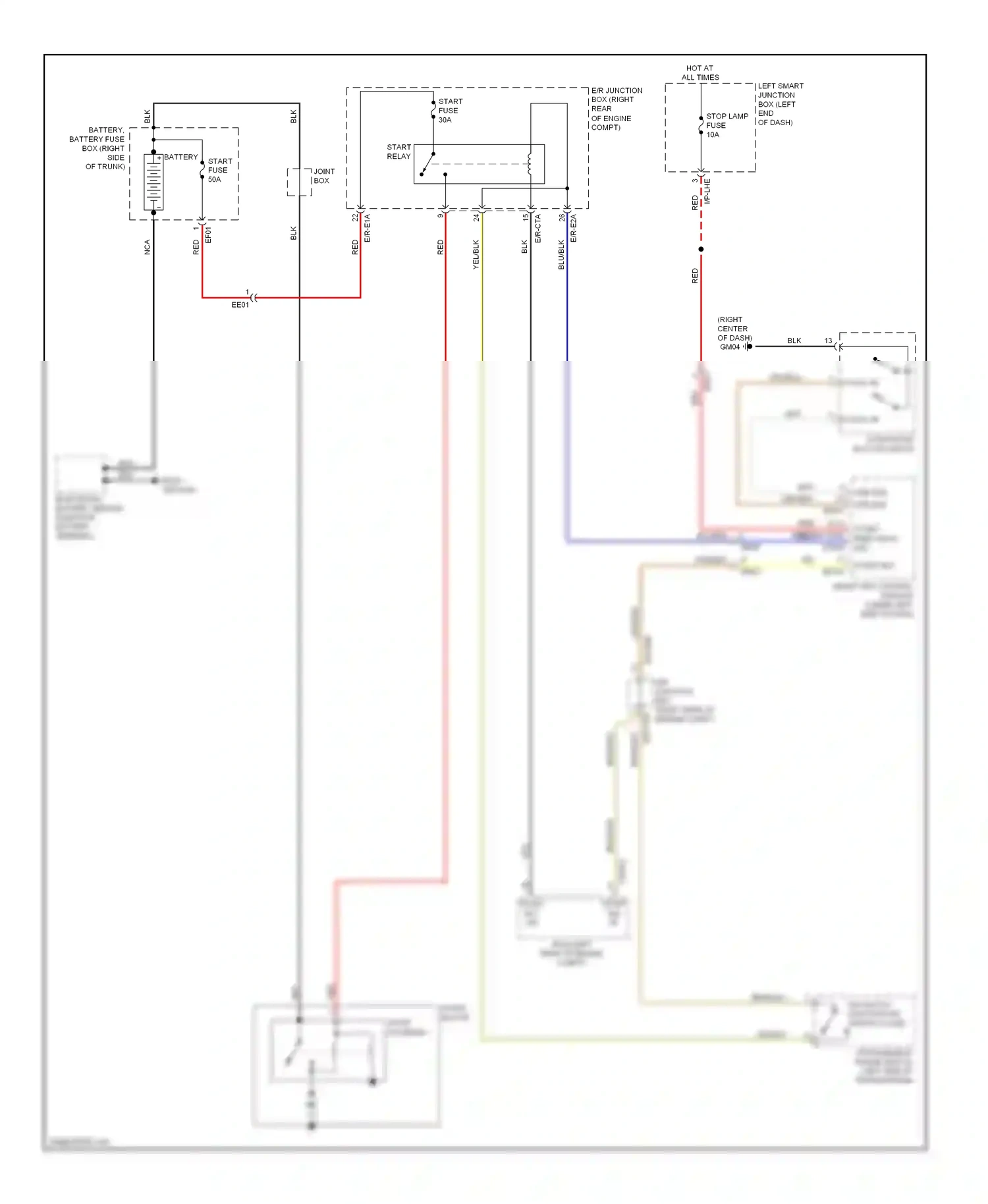 Wiring diagram nca for Hyundai Equus II facelift (2013-2016) (84 of 86)