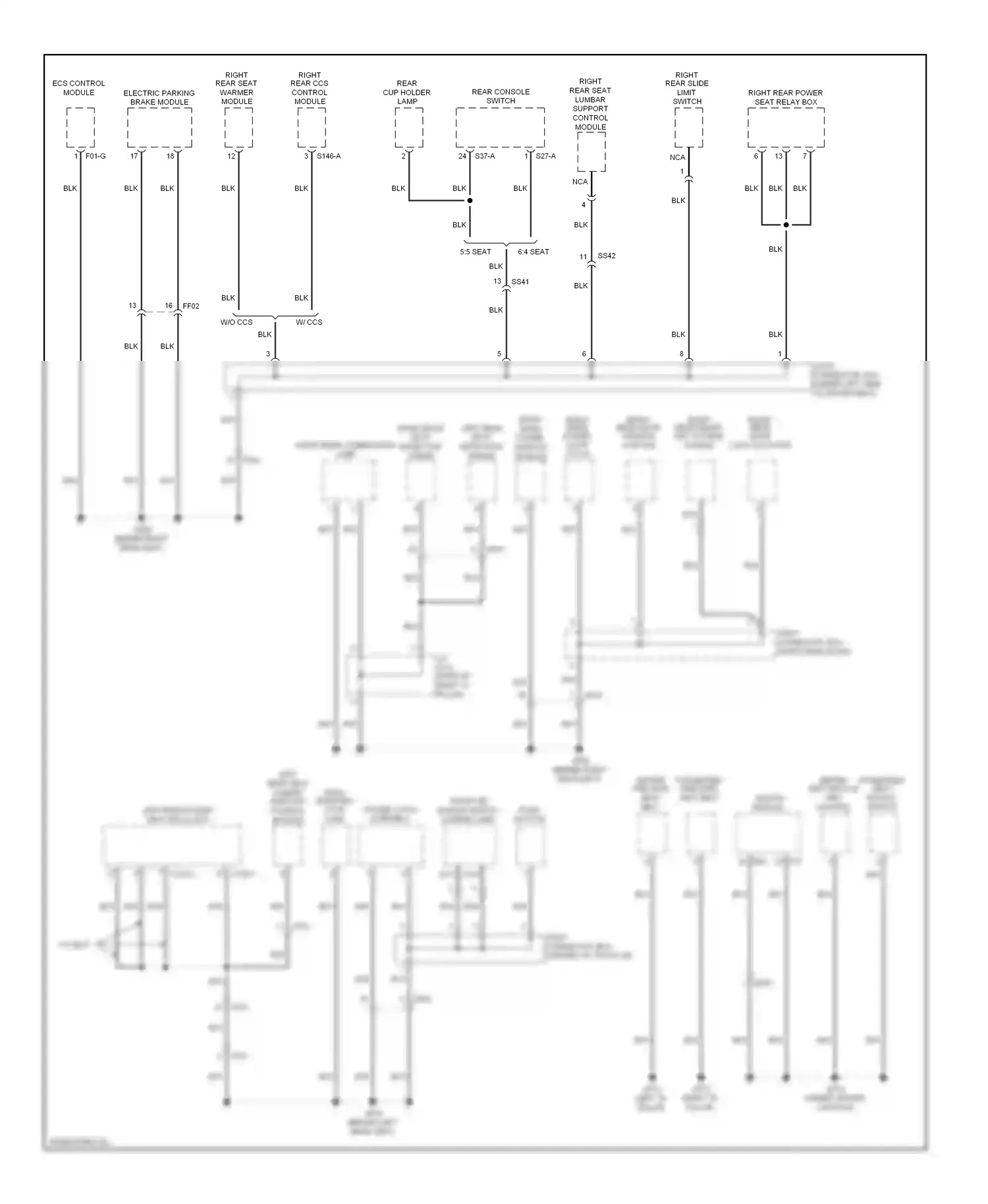 Wiring diagram nca for Hyundai Equus II facelift (2013-2016) (28 of 86)