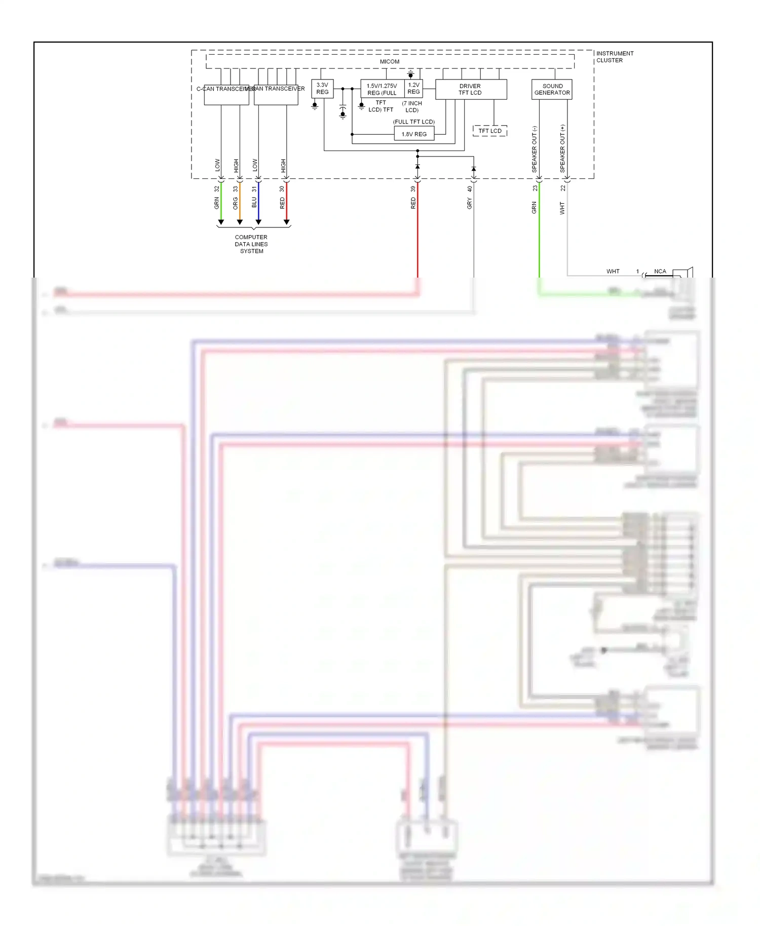 Wiring diagram nca for Hyundai Equus II facelift (2013-2016) (51 of 86)