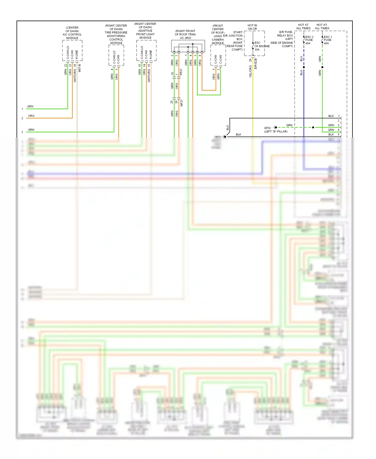 Wiring diagram org/ for Hyundai Equus II facelift (2013-2016) (22 of 113)