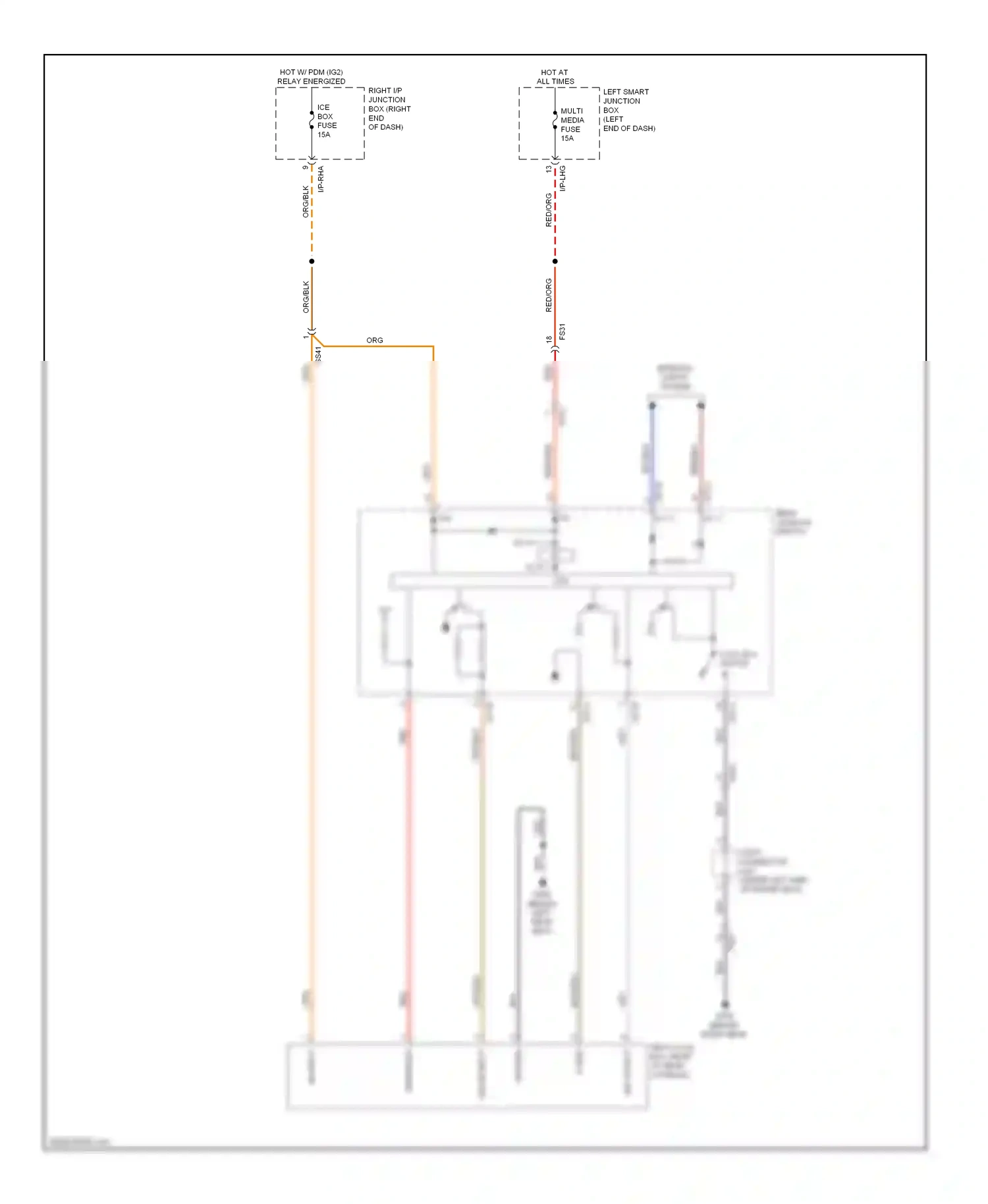 Wiring diagram org/blk for Hyundai Equus II facelift (2013-2016) (8 of 48)