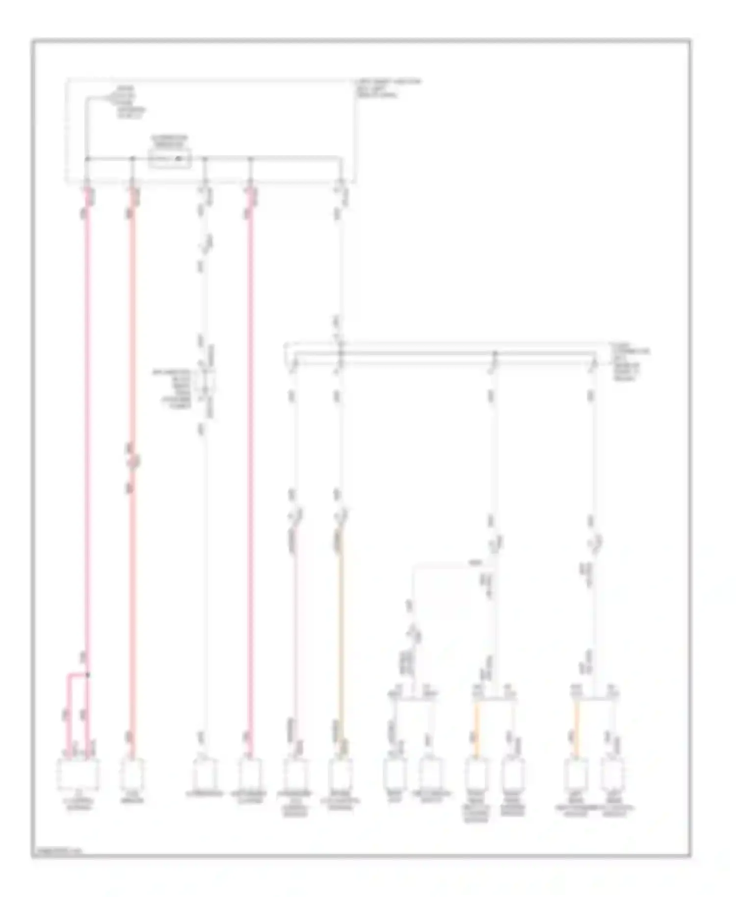 Wiring diagram passenger ccs control module for Hyundai Equus II facelift (2013-2016) (2 of 3)