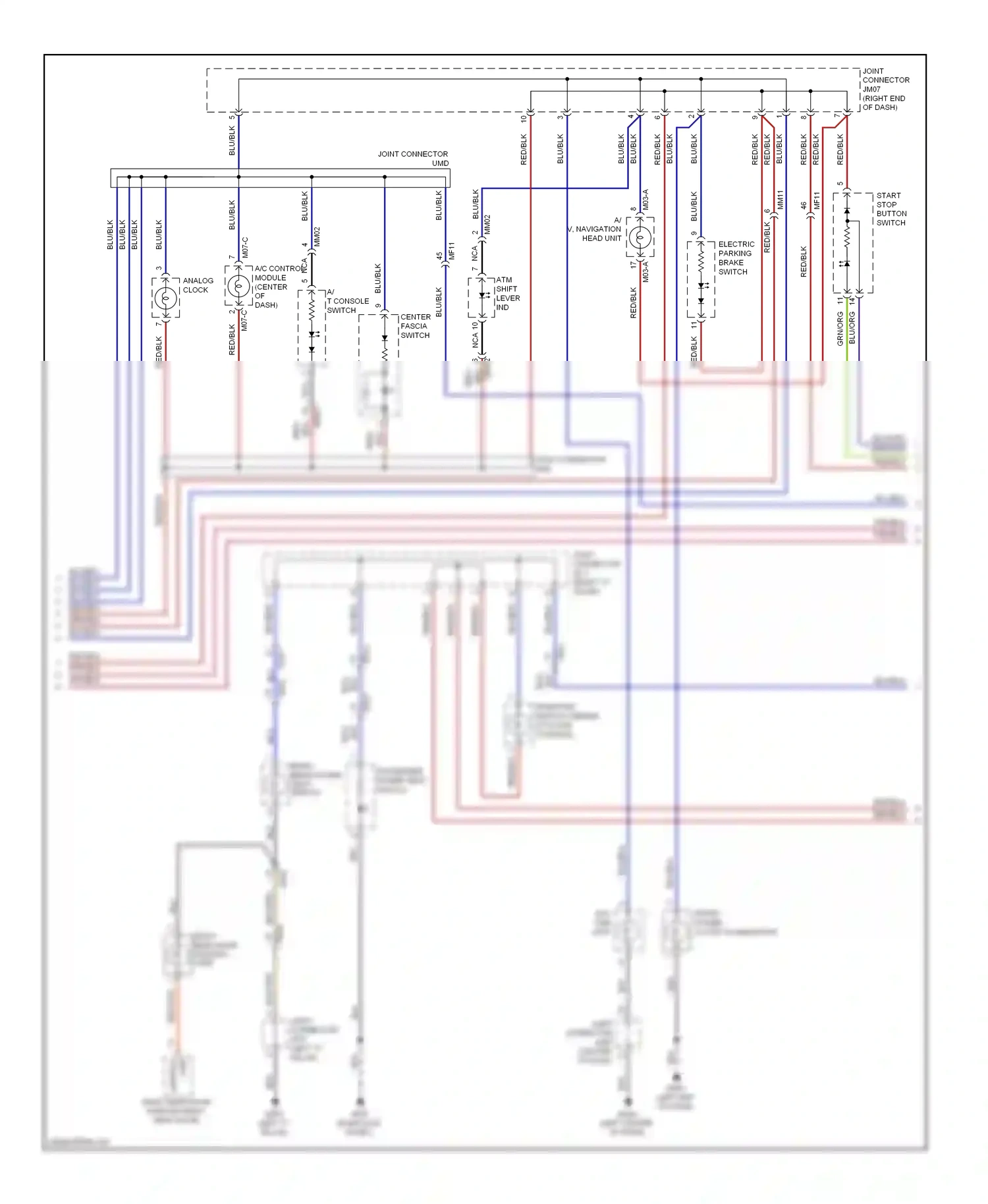 Wiring diagram red/blk for Hyundai Equus II facelift (2013-2016) (41 of 66)