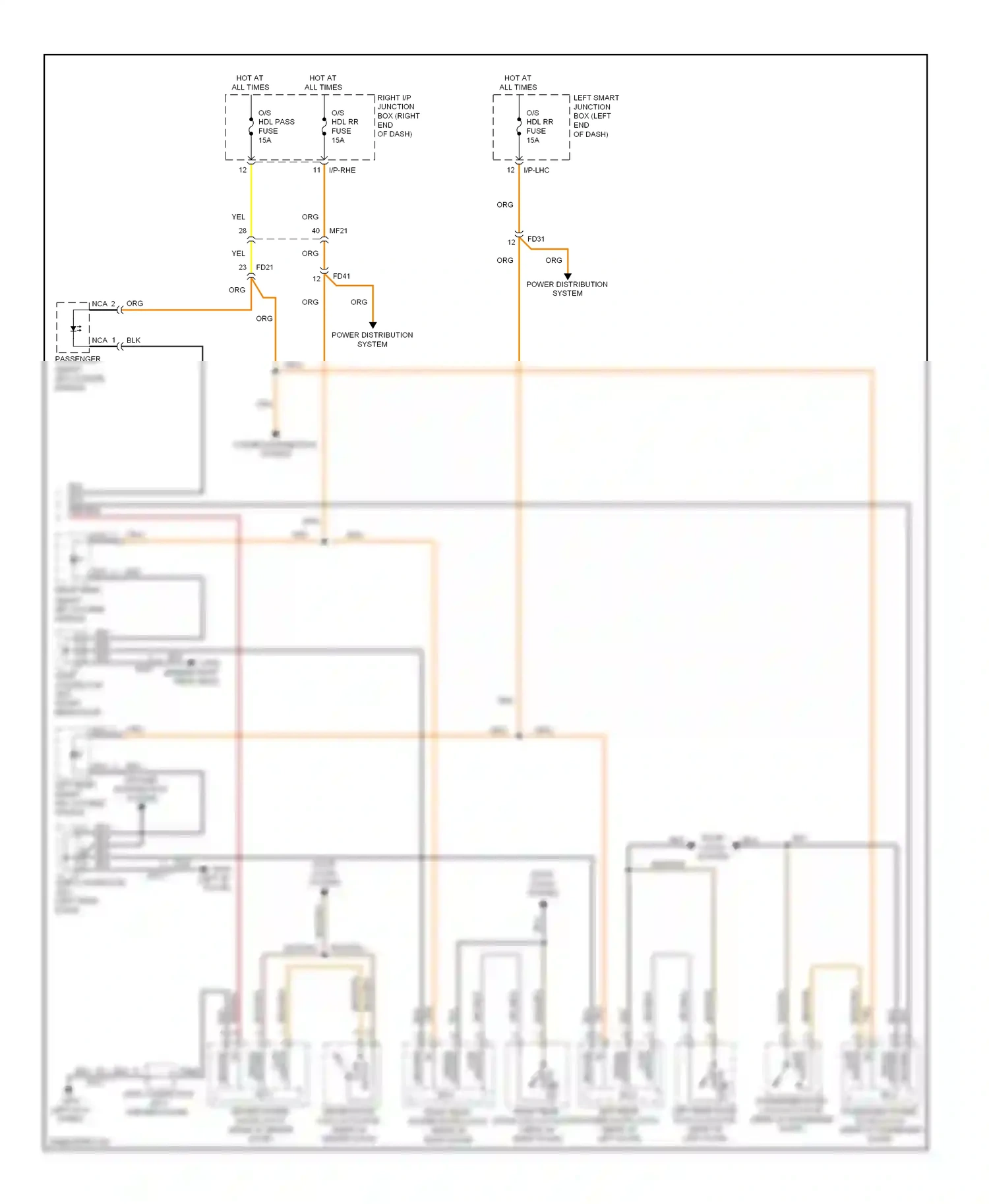 Wiring diagram red/blk for Hyundai Equus II facelift (2013-2016) (22 of 66)