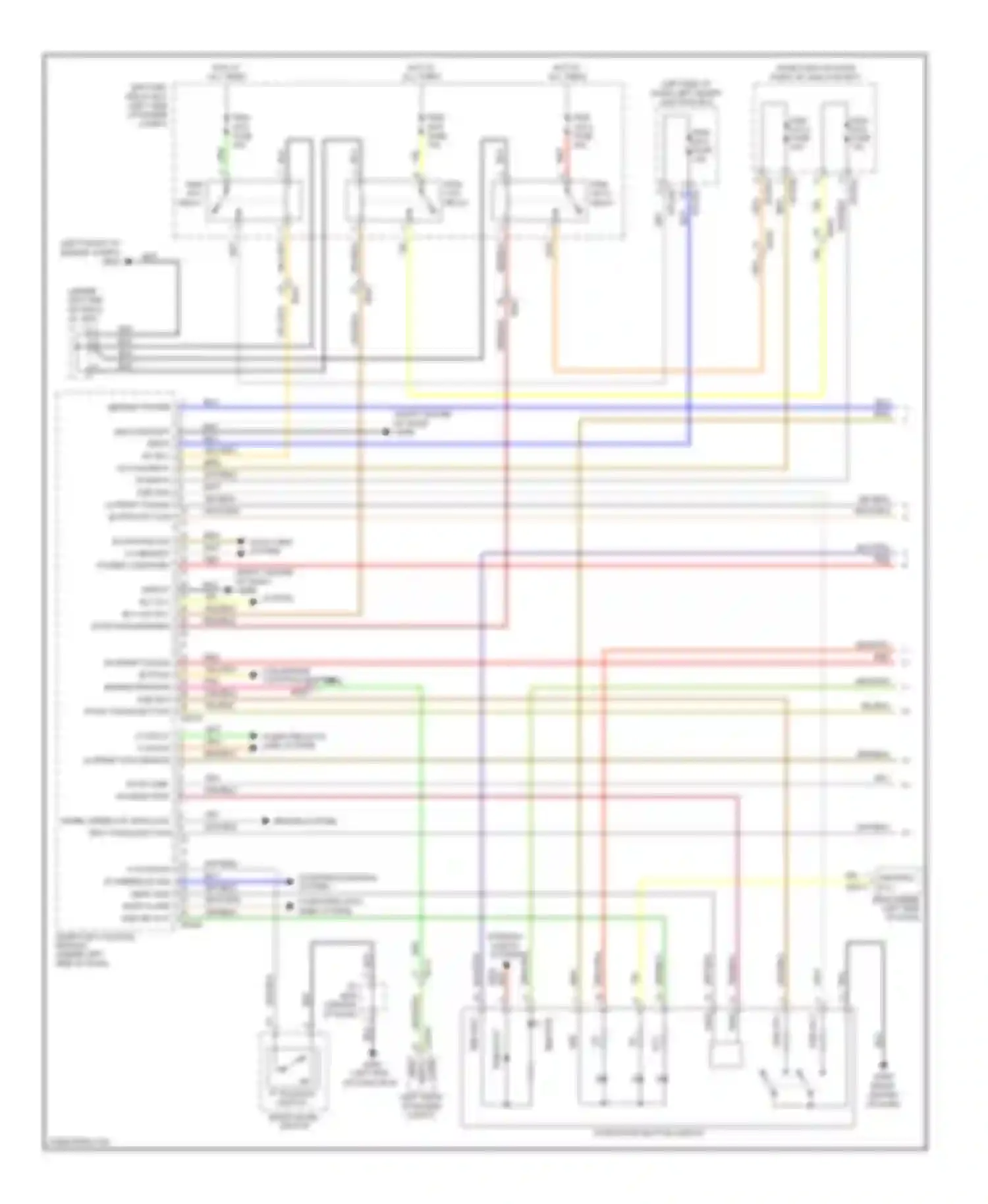 Wiring diagram rh rear toggle button engine rpm ems com engine controls system pnk for Hyundai Equus II facelift (2013-2016) (1 of 1)