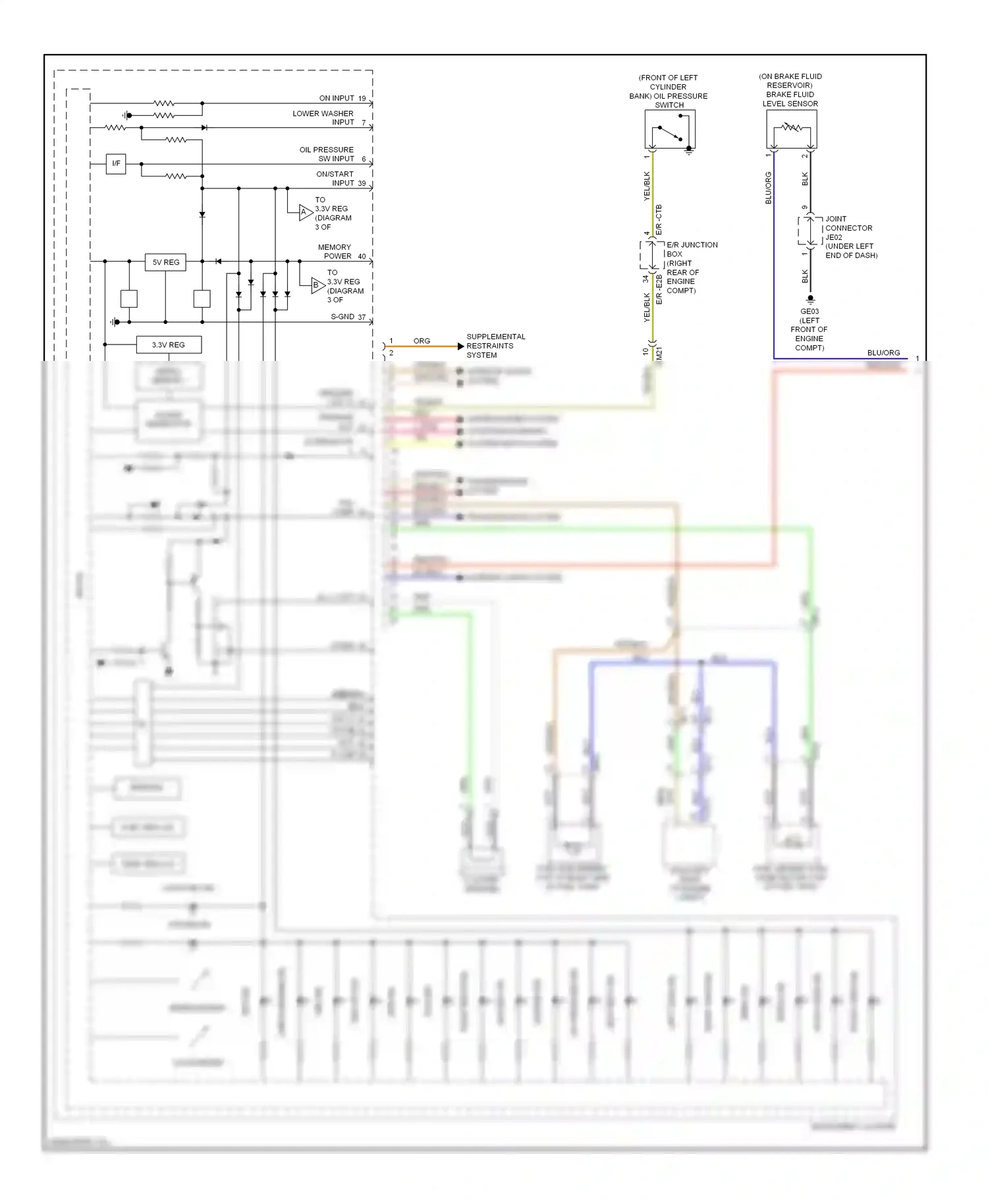 Wiring diagram set ind for Hyundai Equus II facelift (2013-2016) (2 of 2)