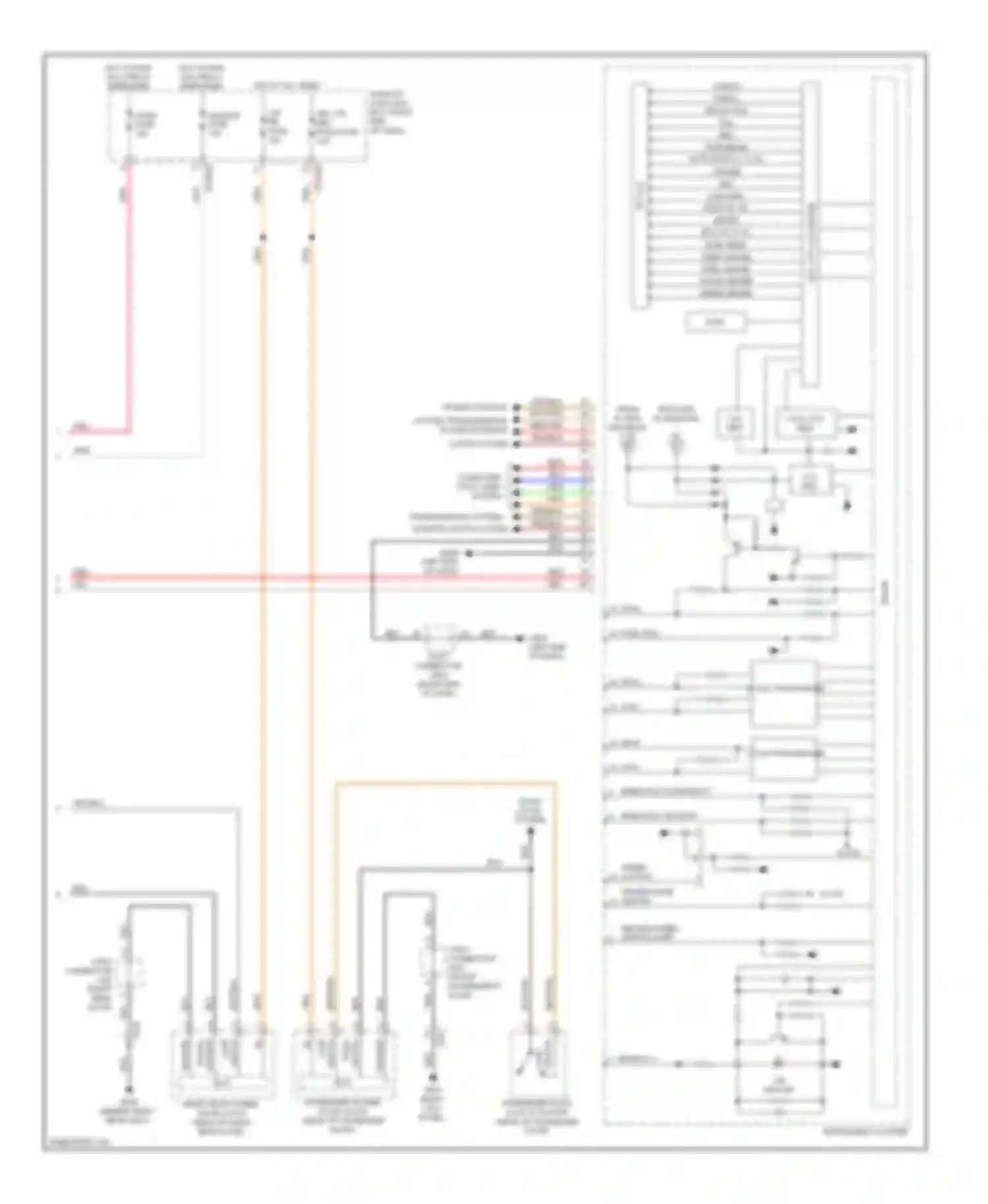Wiring diagram tft lcd for Hyundai Equus II facelift (2013-2016) (6 of 8)