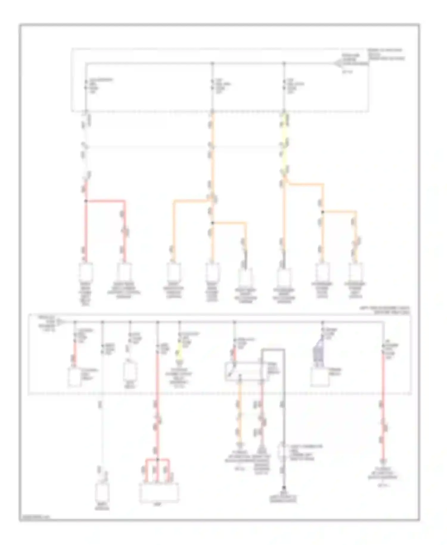Wiring diagram trunk fuse for Hyundai Equus II facelift (2013-2016) (1 of 3)