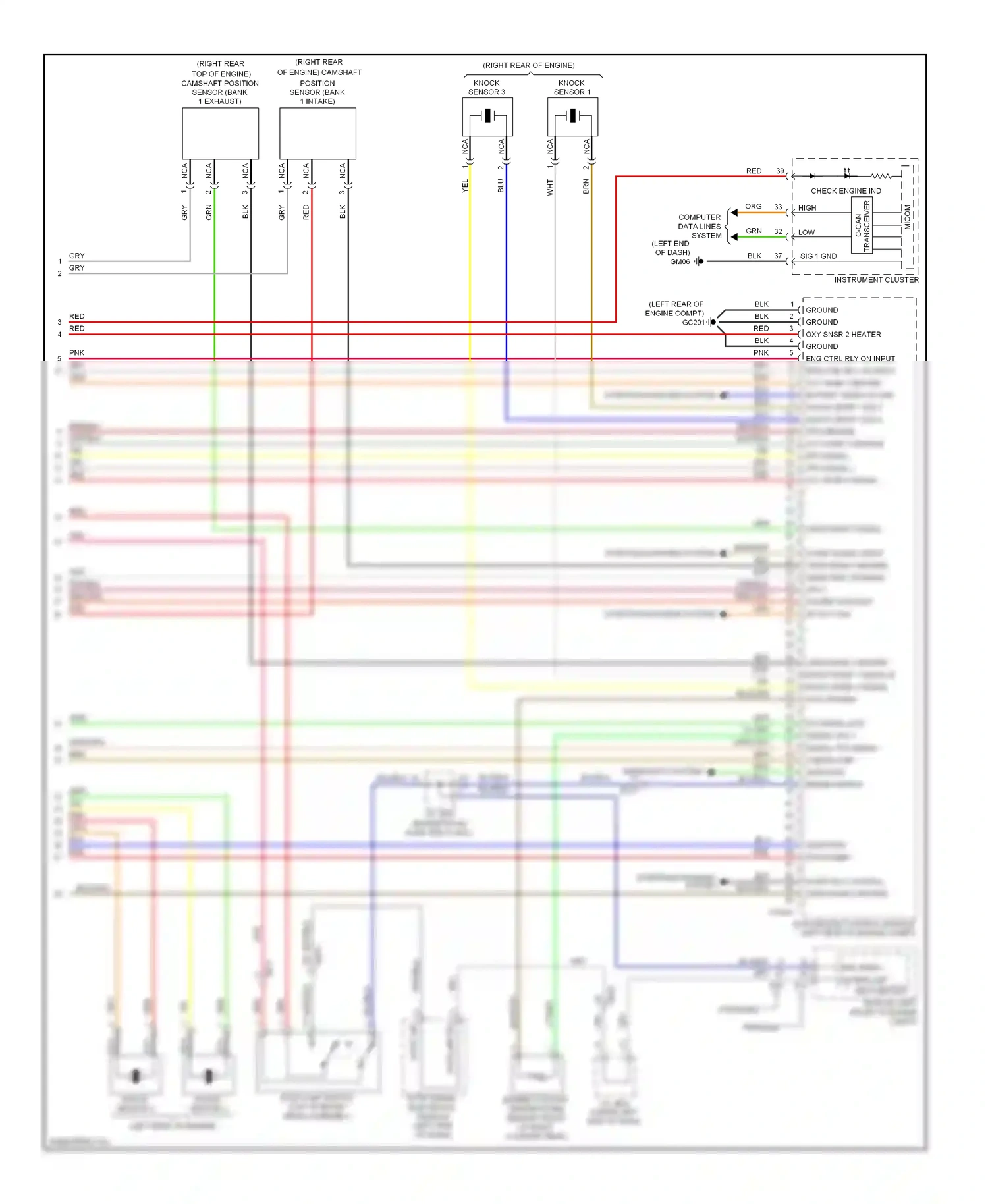 Wiring diagram wht/org for Hyundai Equus II facelift (2013-2016) (20 of 44)