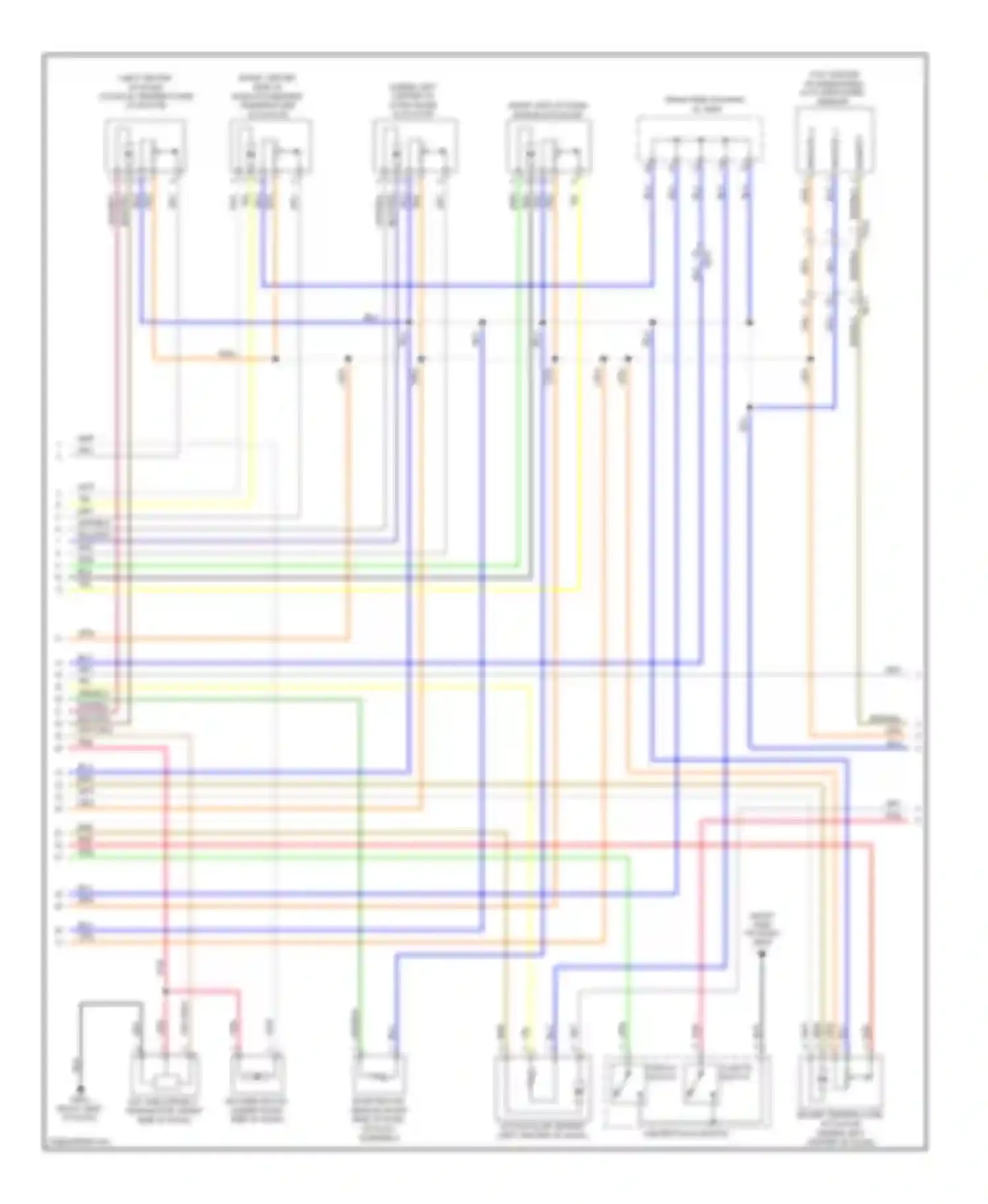 Equus Hyundai II (2009-2013): Automatic a/c circuit (2 of 3)