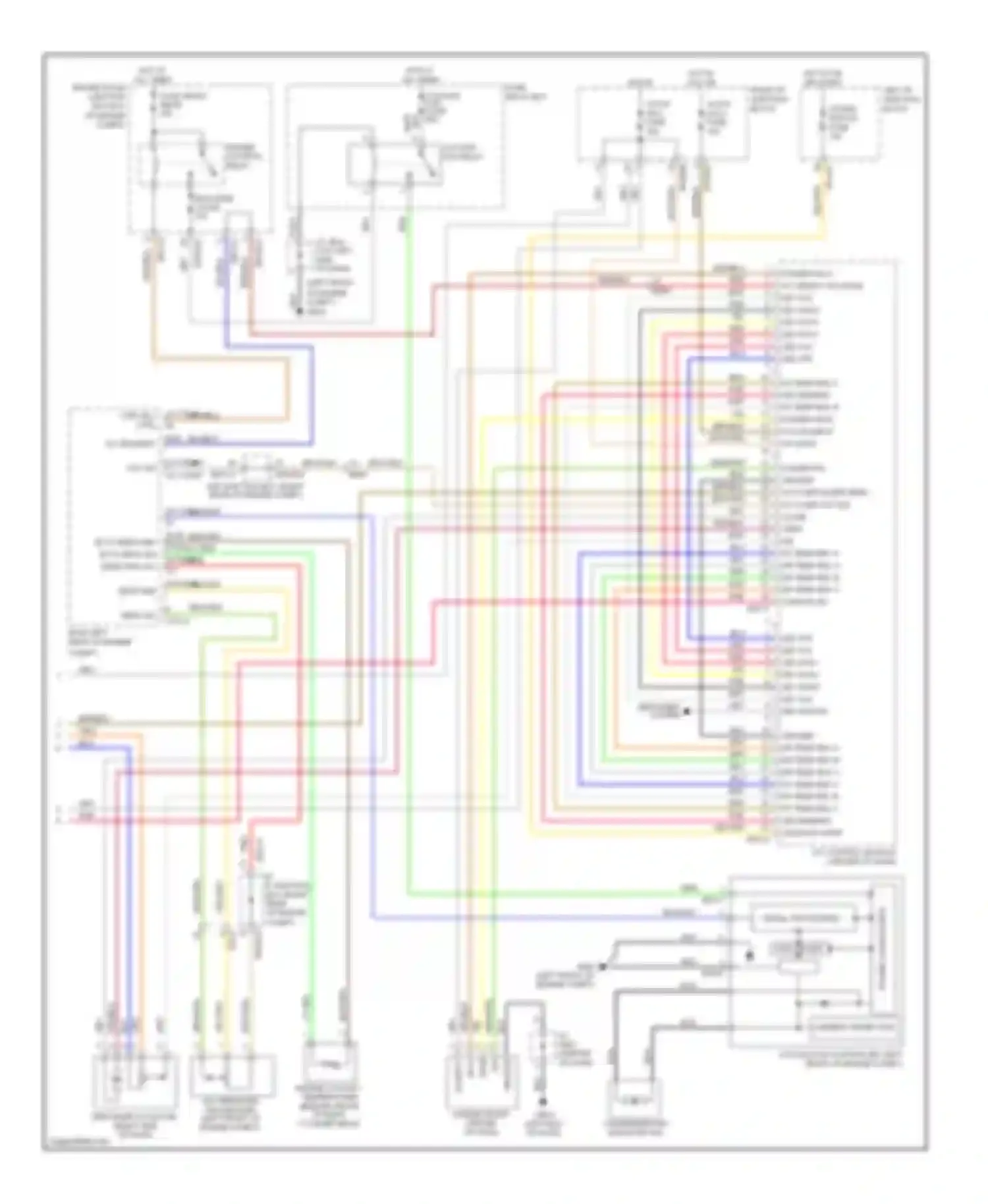 Equus Hyundai II (2009-2013): Automatic a/c circuit (3 of 3)
