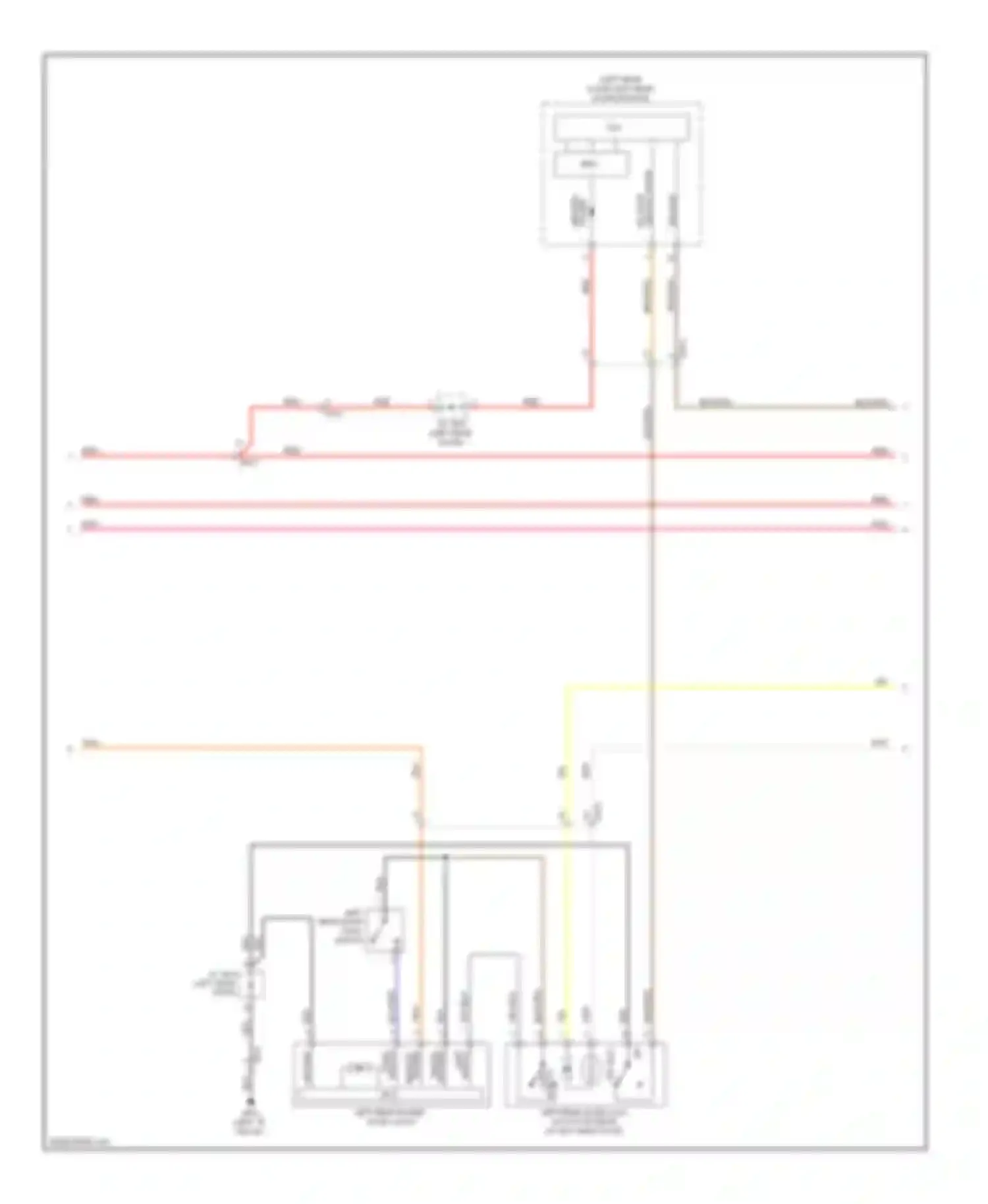 Equus Hyundai II (2009-2013): Forced entry circuit (2 of 4)