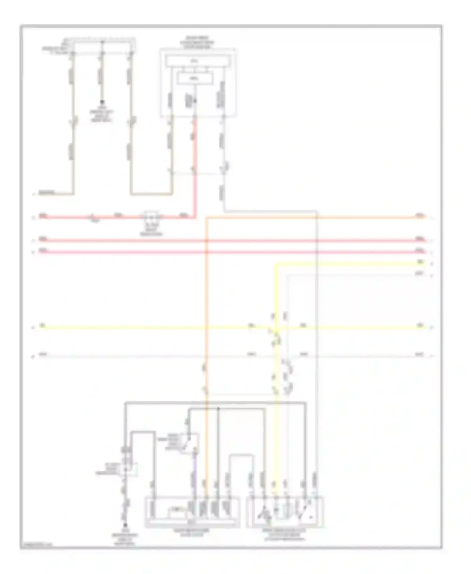 Equus Hyundai II (2009-2013): Forced entry circuit (3 of 4)