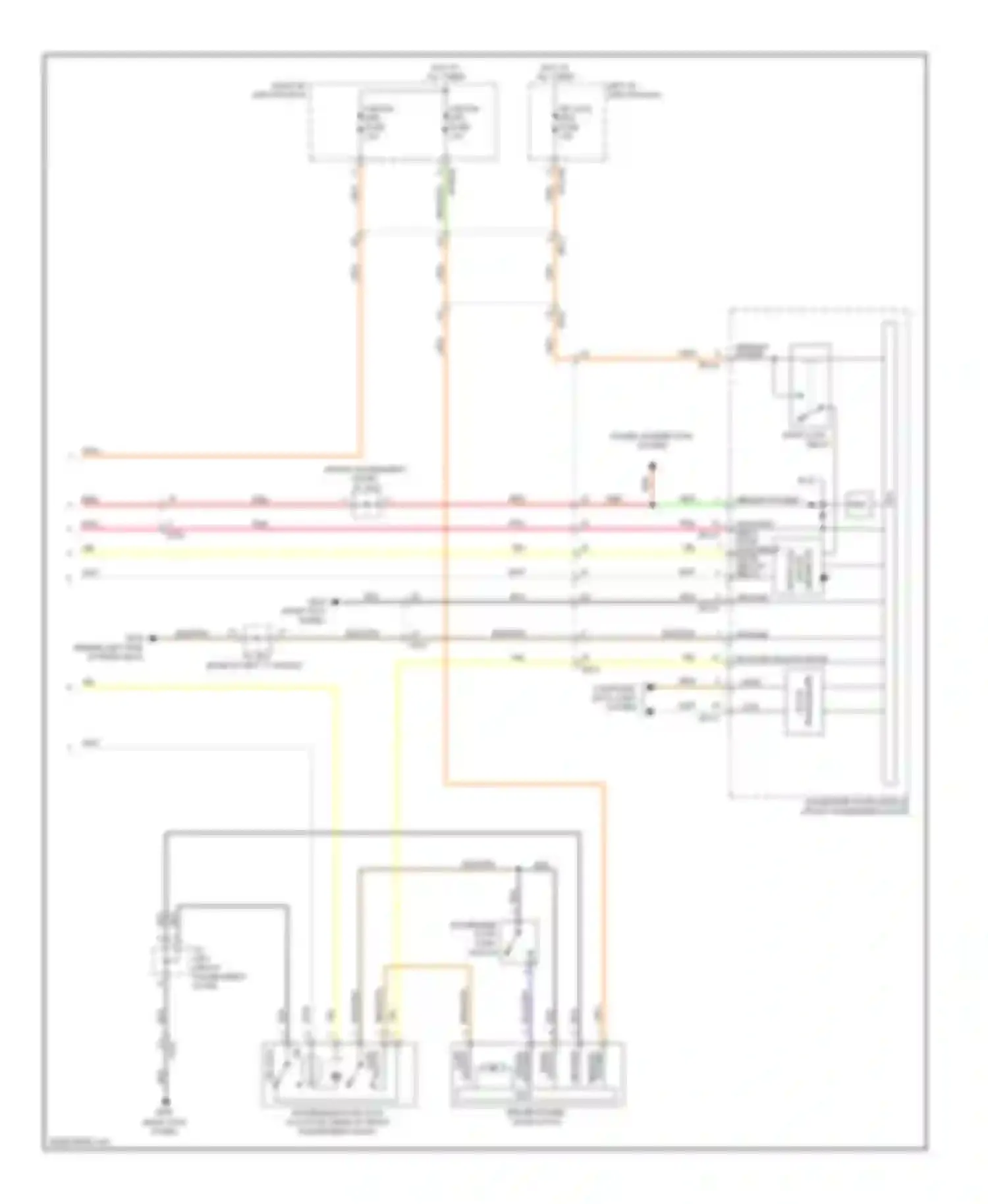 Equus Hyundai II (2009-2013): Forced entry circuit (4 of 4)