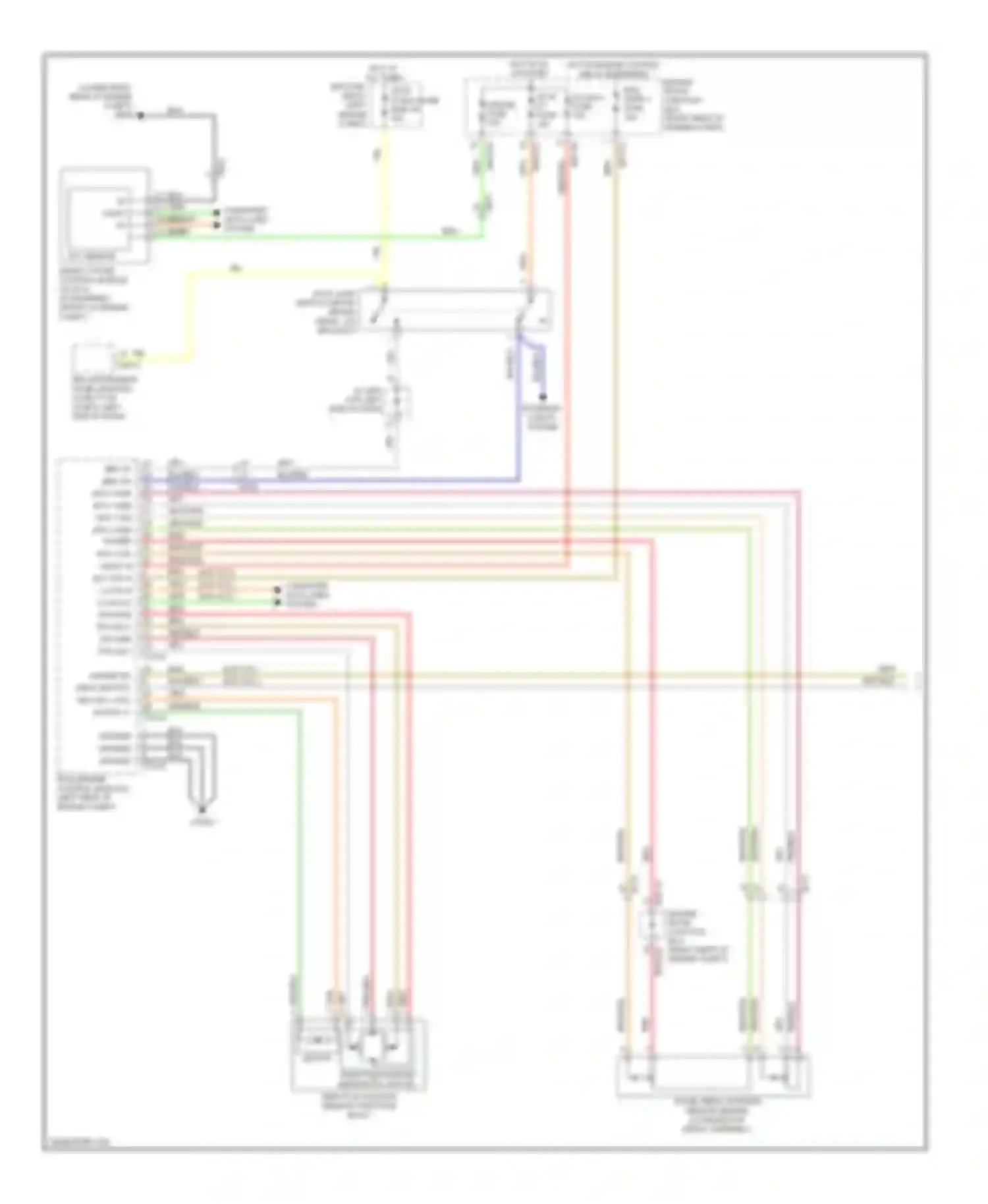 Equus Hyundai II (2009-2013): Cruise control circuit (1 of 2)