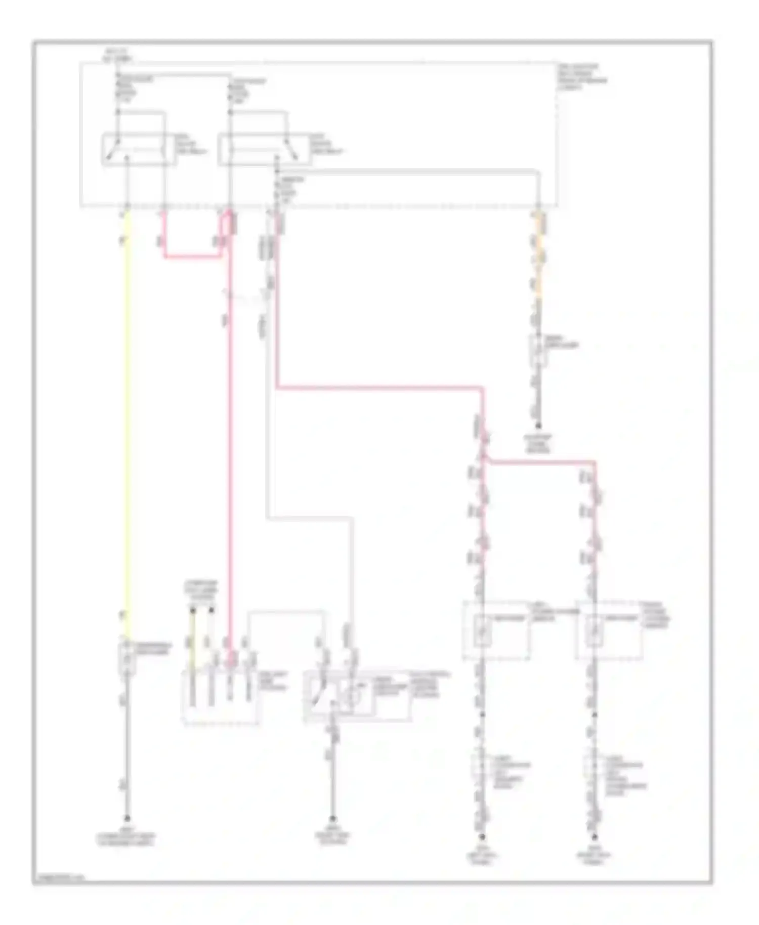 Equus Hyundai II (2009-2013): Defoggers circuit