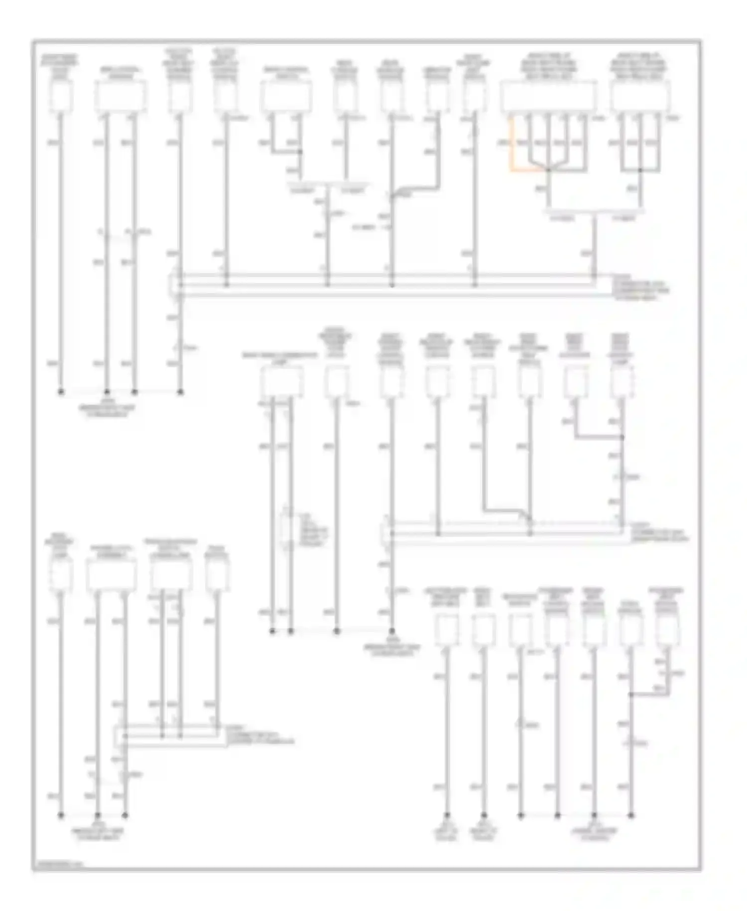 Equus Hyundai II (2009-2013): Ground distribution circuit (6 of 6)