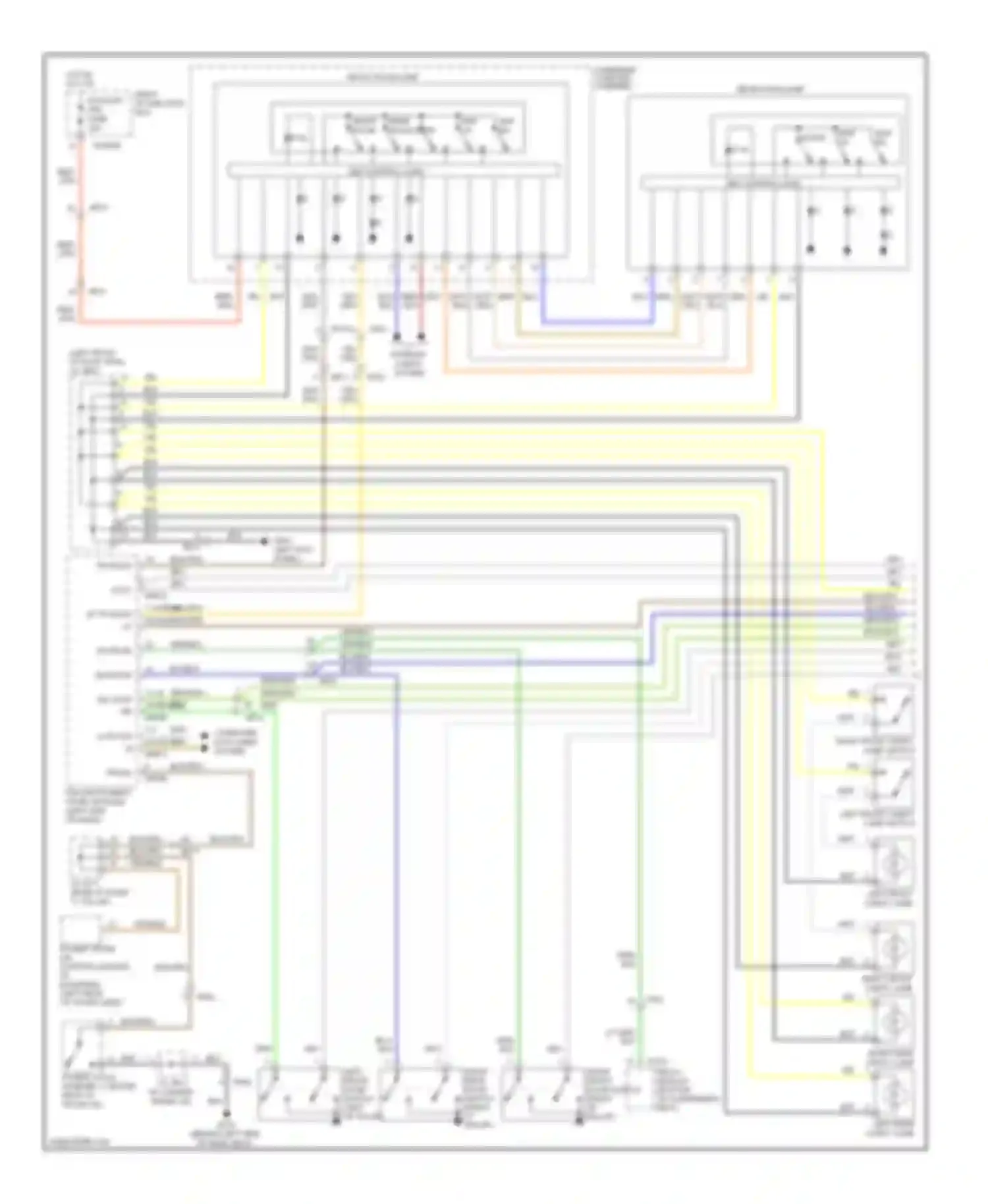 Equus Hyundai II (2009-2013): Courtesy lamps circuit (1 of 3)