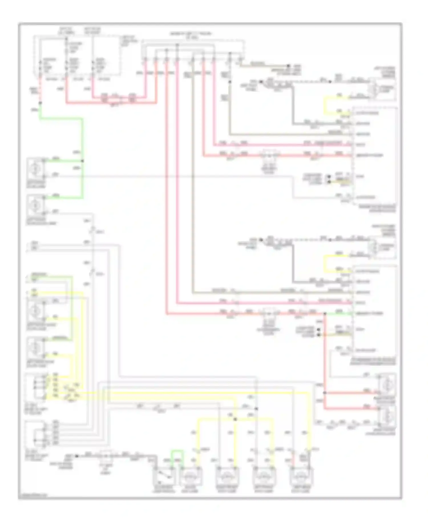 Equus Hyundai II (2009-2013): Courtesy lamps circuit (3 of 3)
