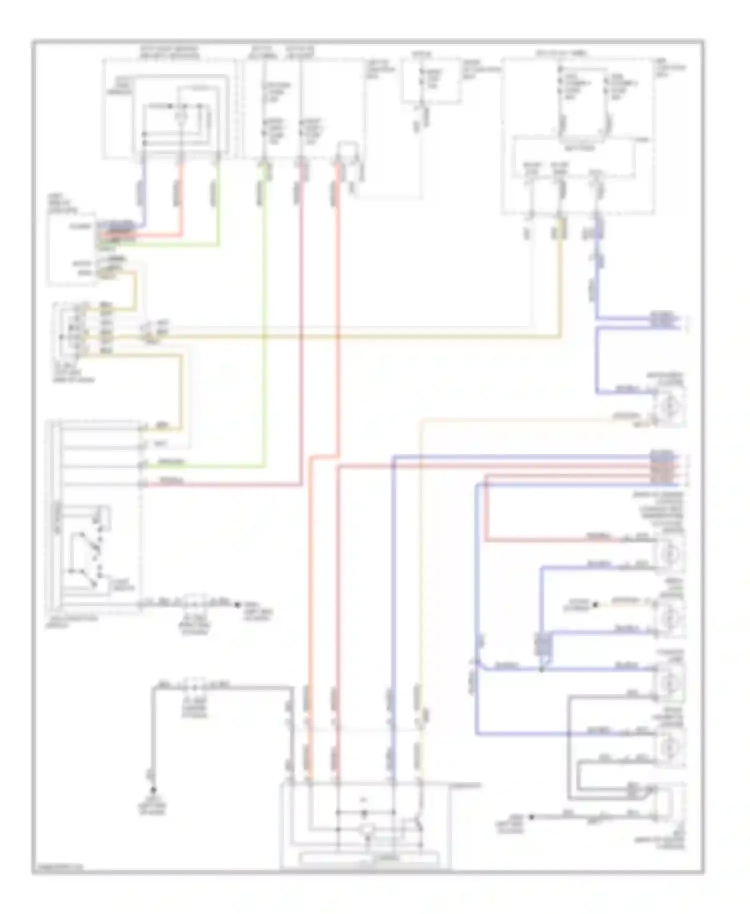 Equus Hyundai II (2009-2013): Instrument illumination circuit (1 of 3)