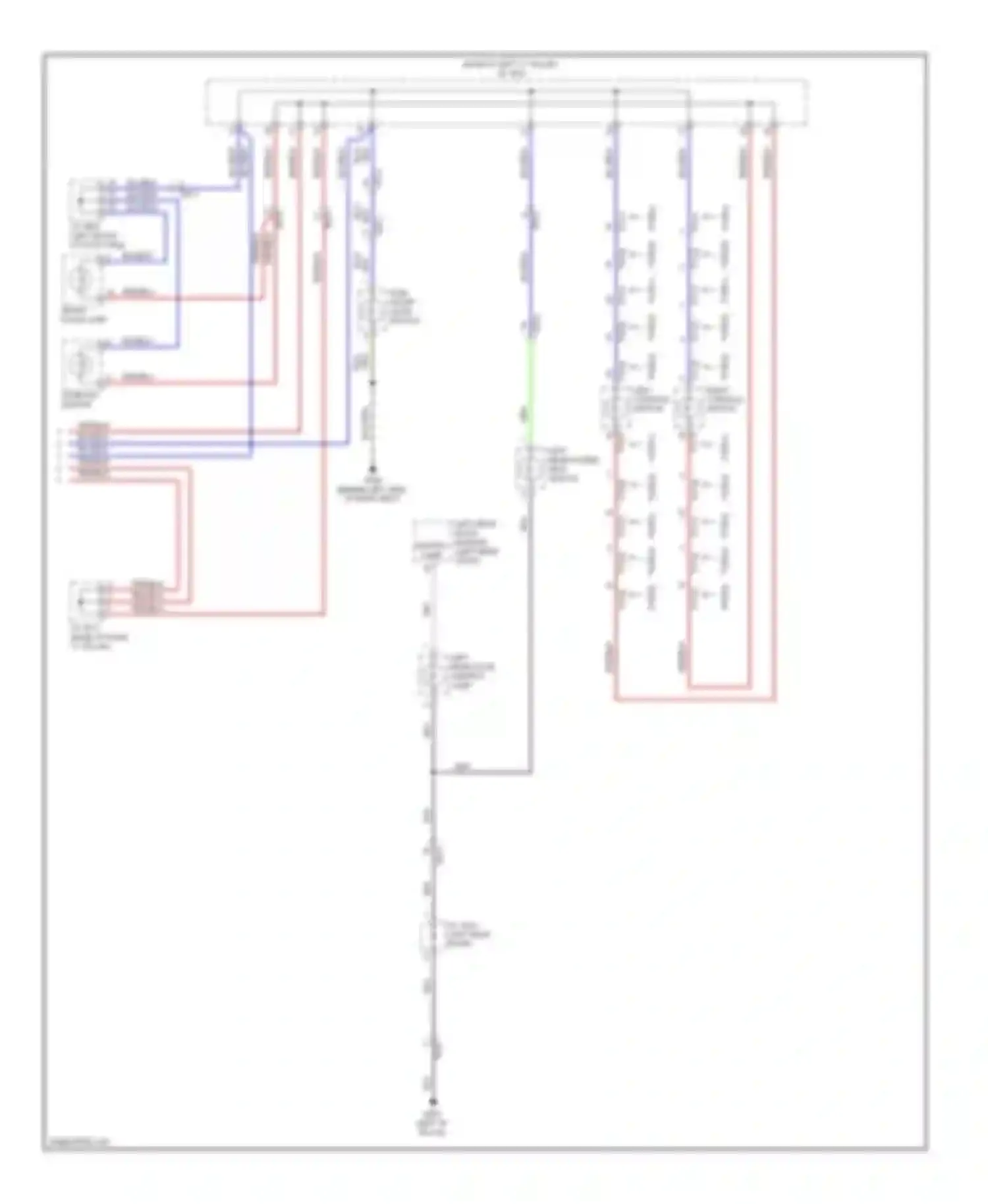 Equus Hyundai II (2009-2013): Instrument illumination circuit (3 of 3)