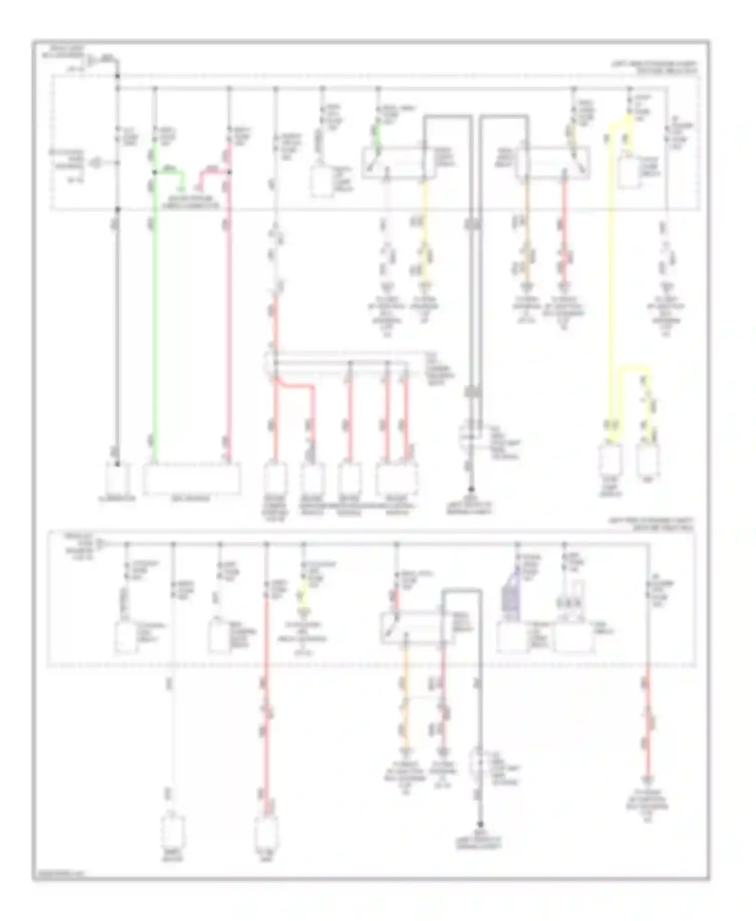 Equus Hyundai II (2009-2013): Power distribution circuit (2 of 10)