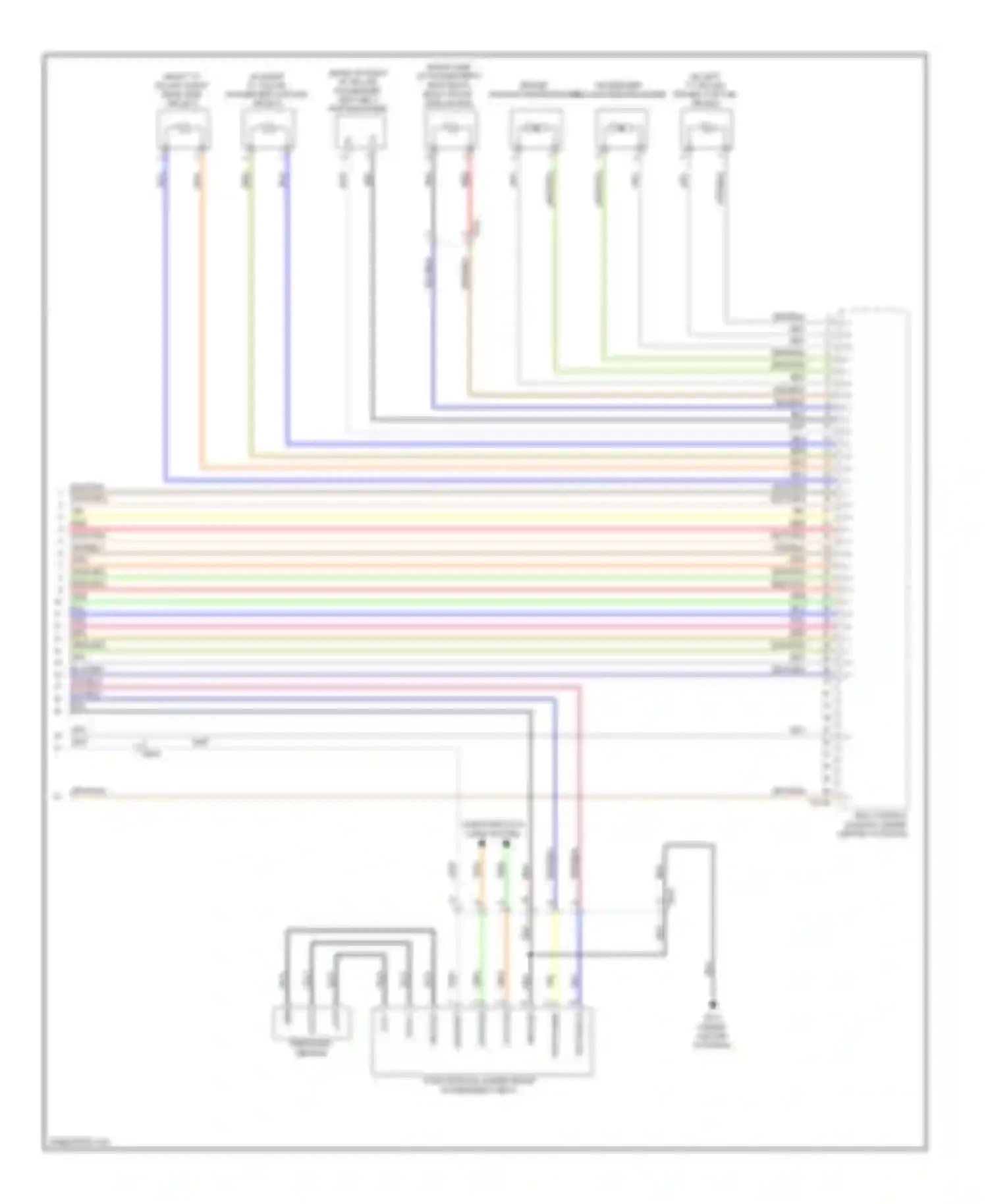 Equus Hyundai II (2009-2013): Air bag circuit (3 of 3)