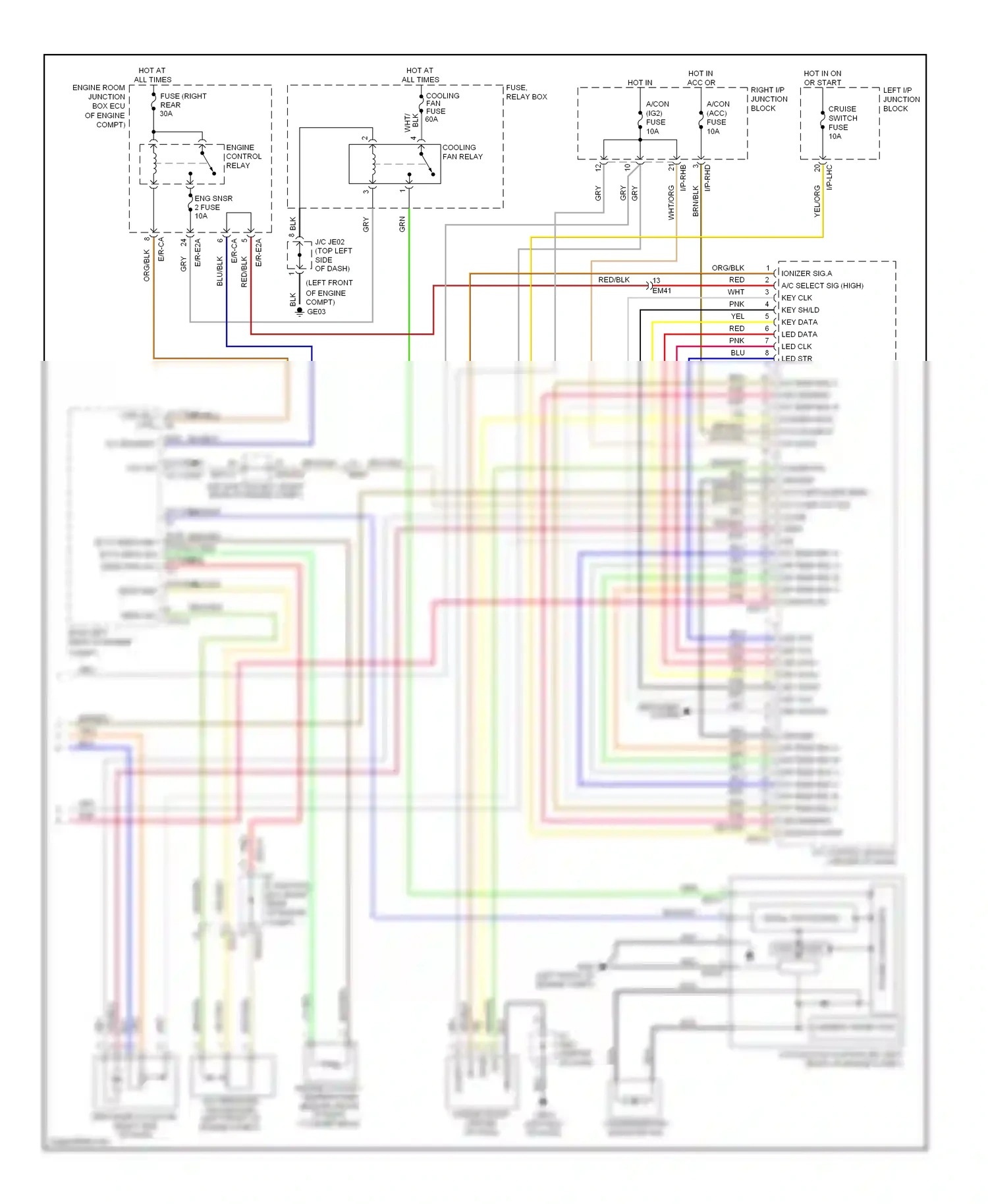 Wiring diagram brn for Hyundai Equus II (2009-2013) (5 of 83)