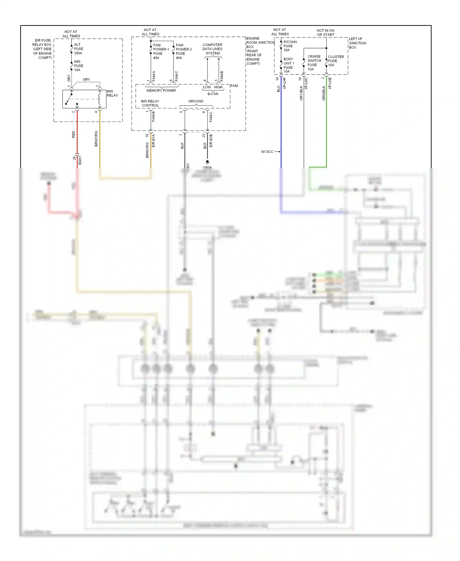 Wiring diagram c-can transceiver for Hyundai Equus II (2009-2013) (3 of 6)