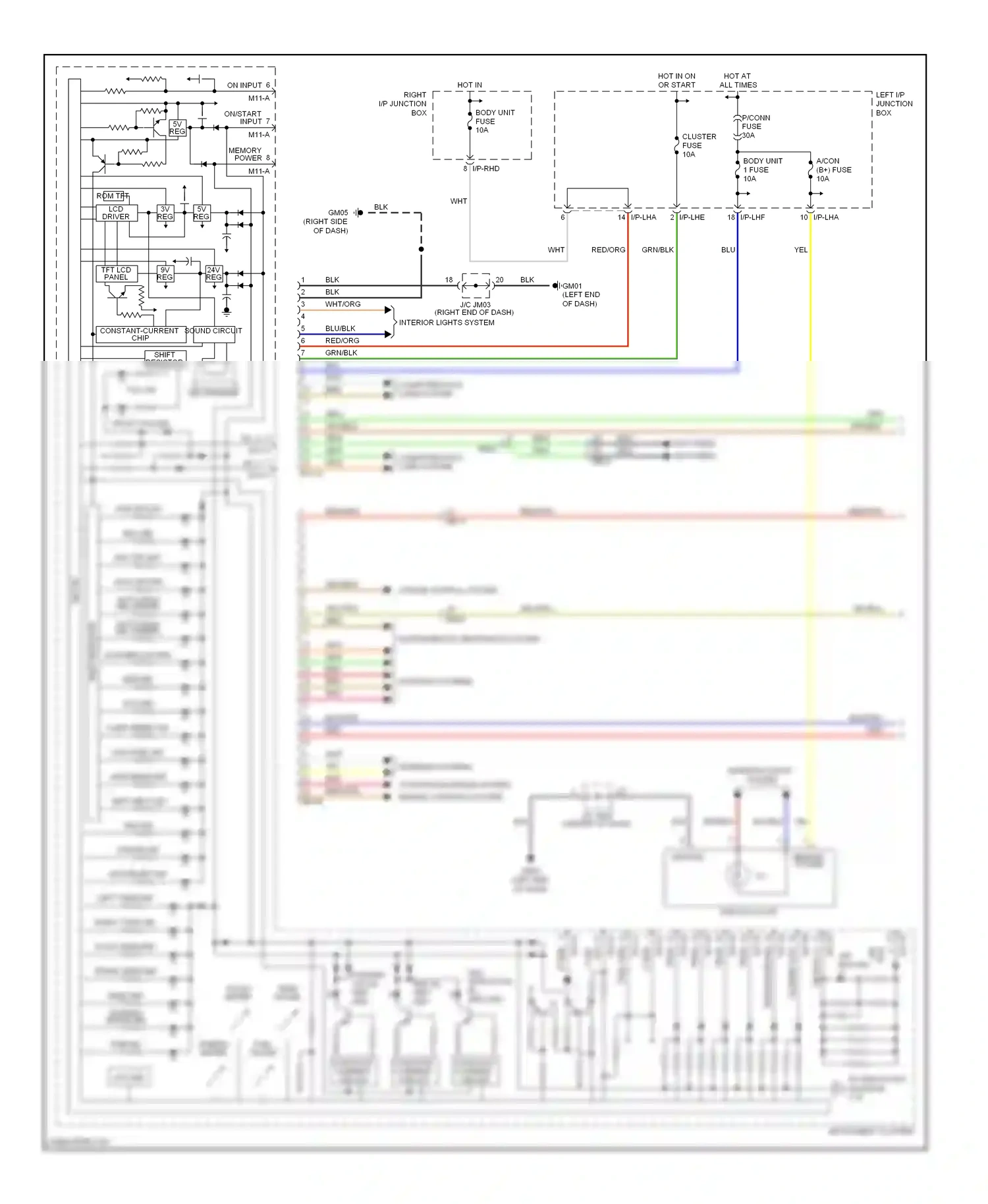 Wiring diagram nca for Hyundai Equus II (2009-2013) (27 of 76)