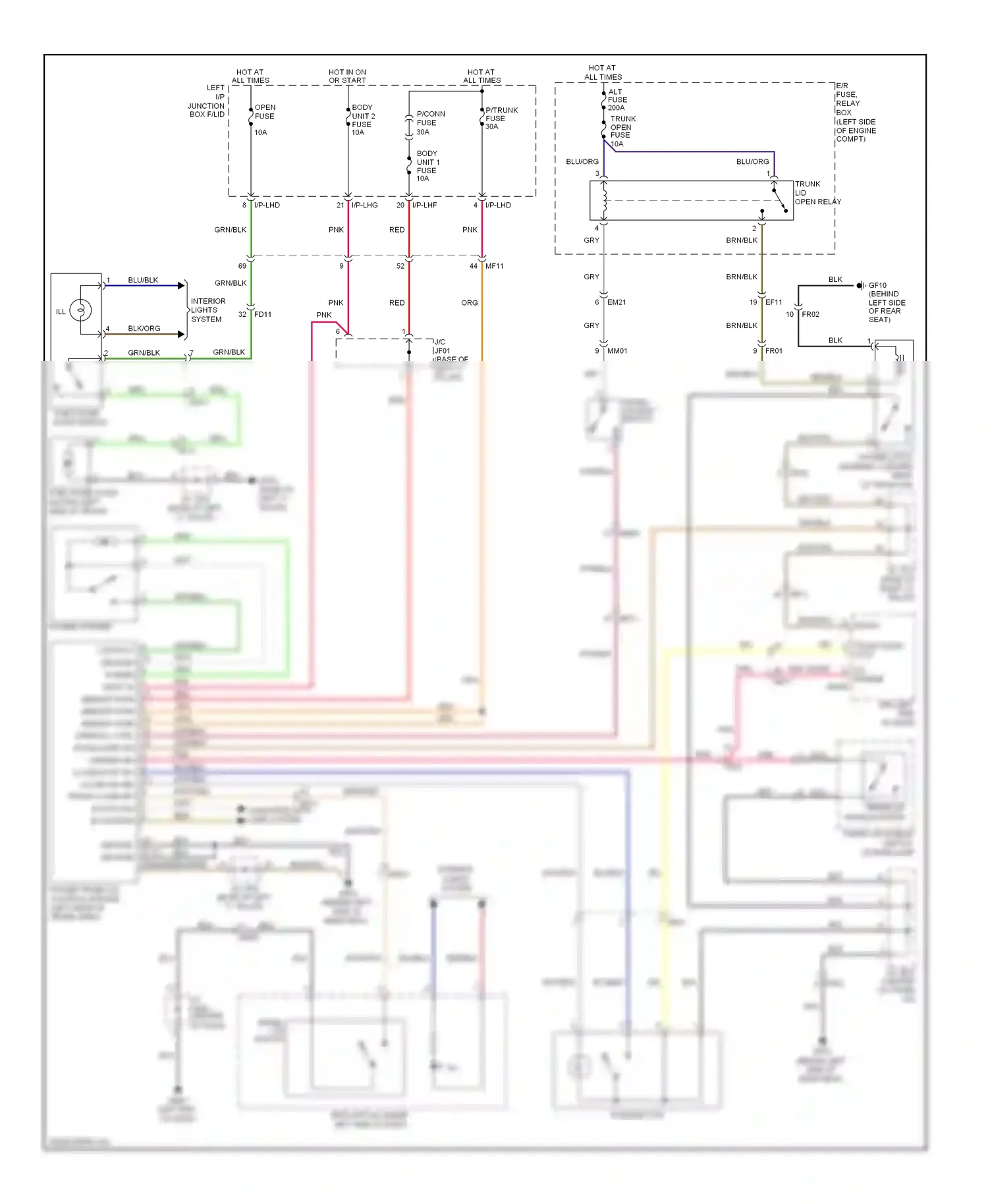 Wiring diagram nca for Hyundai Equus II (2009-2013) (76 of 76)