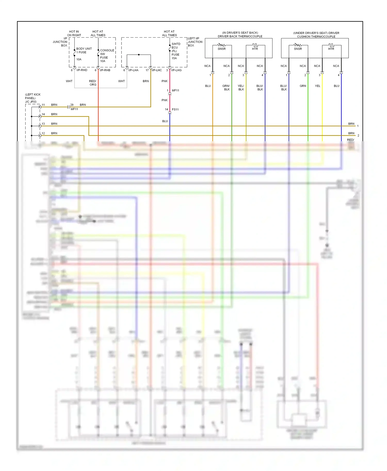 Wiring diagram org/blk for Hyundai Equus II (2009-2013) (21 of 46)