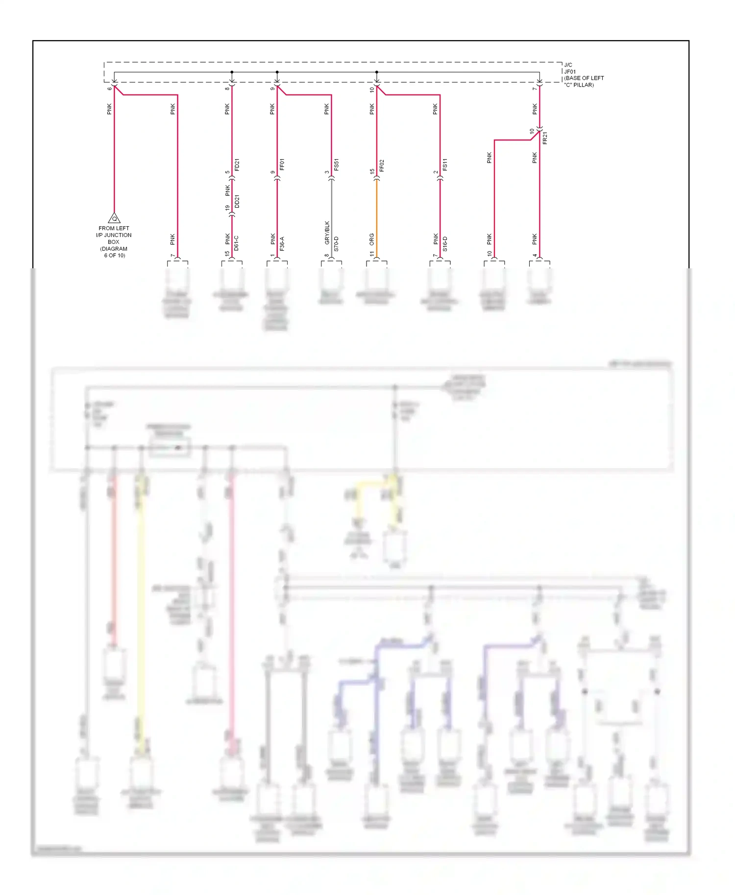 Wiring diagram w/ ccs for Hyundai Equus II (2009-2013) (4 of 5)