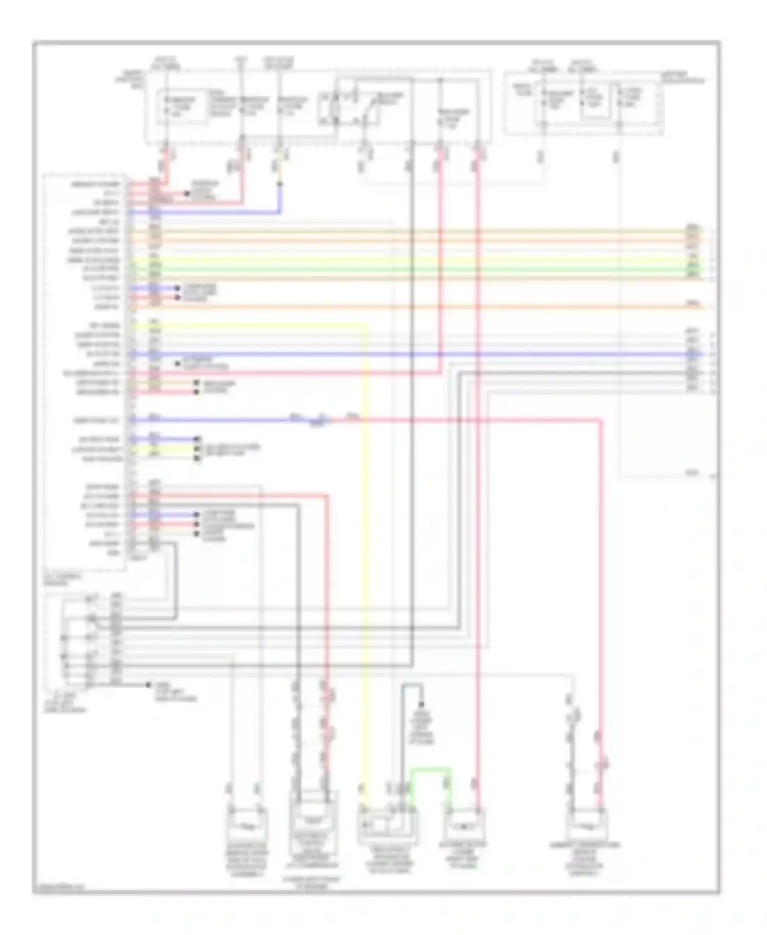 Genesis Hyundai I facelift (2011-2016): Manual a/c circuit (1 of 2)