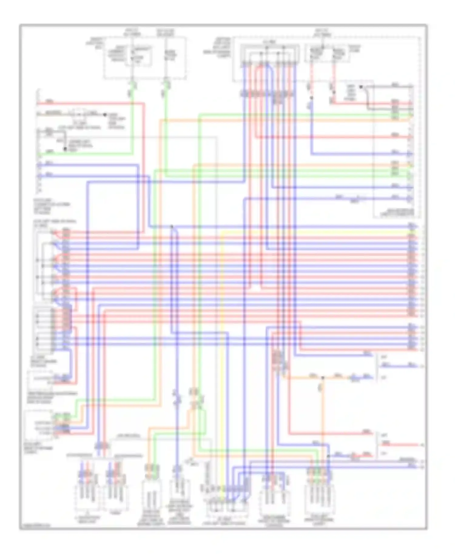 Genesis Hyundai I facelift (2011-2016): 3.8l, computer data lines circuit (1 of 2)