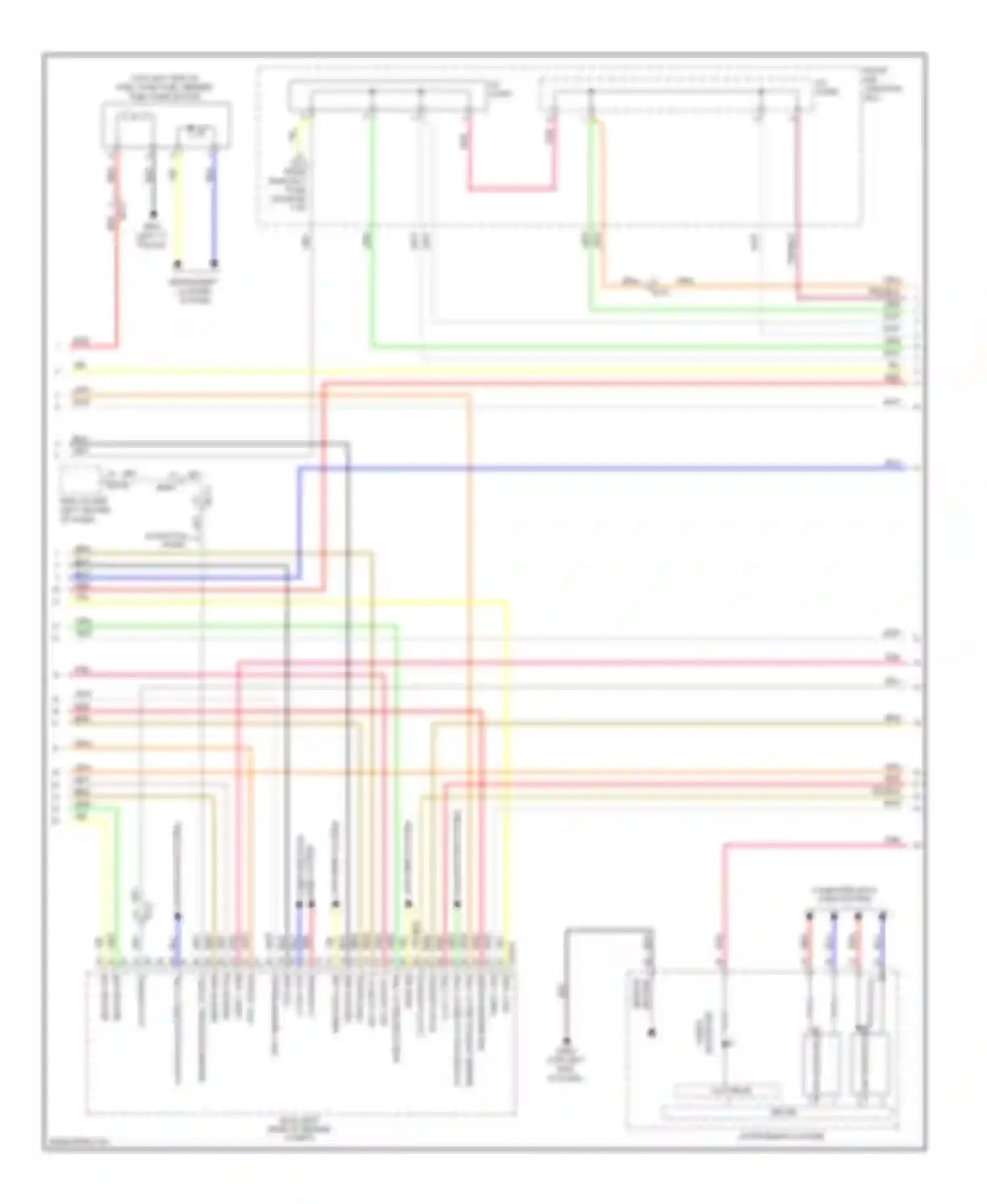 Genesis Hyundai I facelift (2011-2016): Wiring diagram engine performance 2.0l turbo (4 of 6)