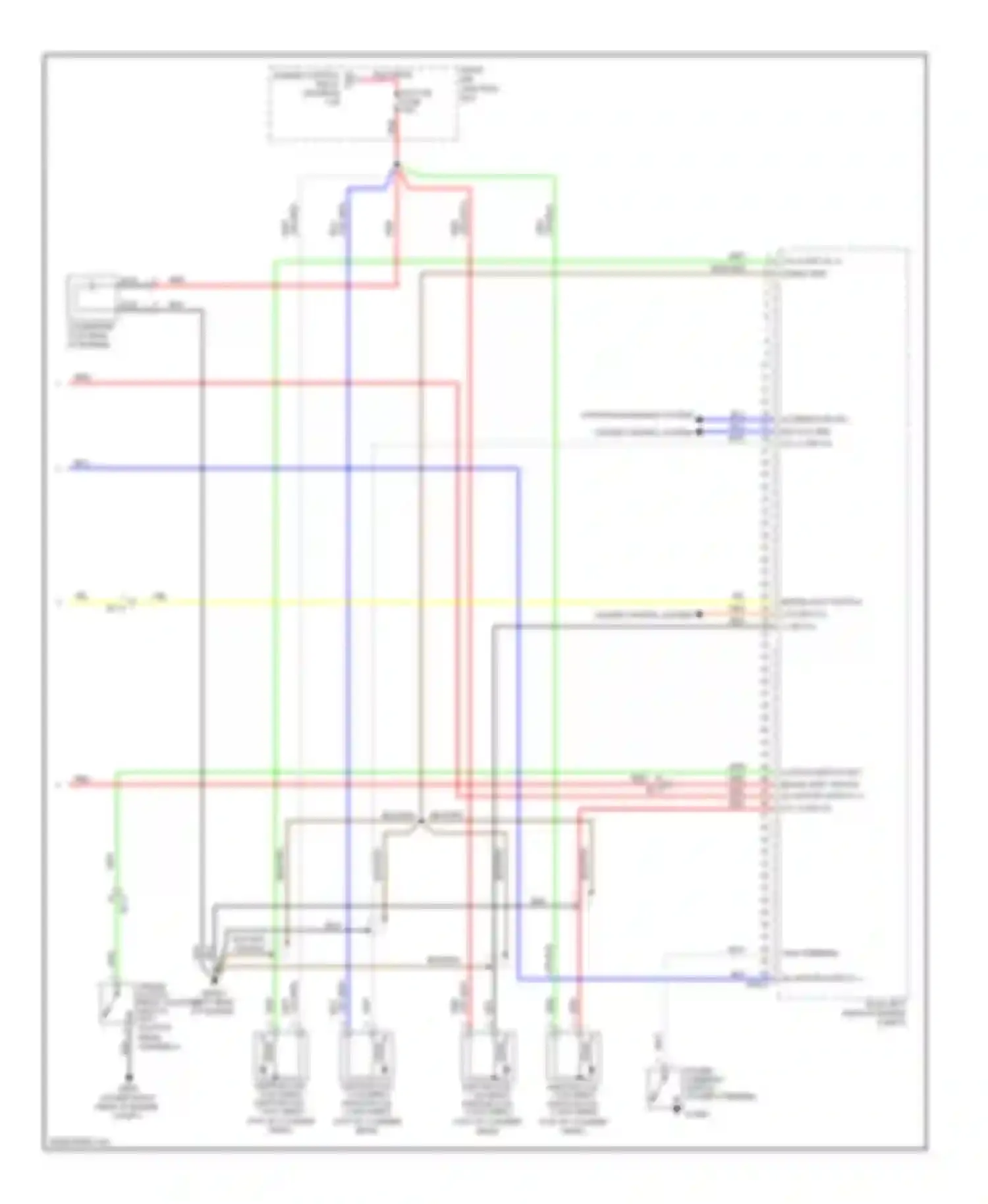 Genesis Hyundai I facelift (2011-2016): Wiring diagram engine performance 2.0l turbo (6 of 6)