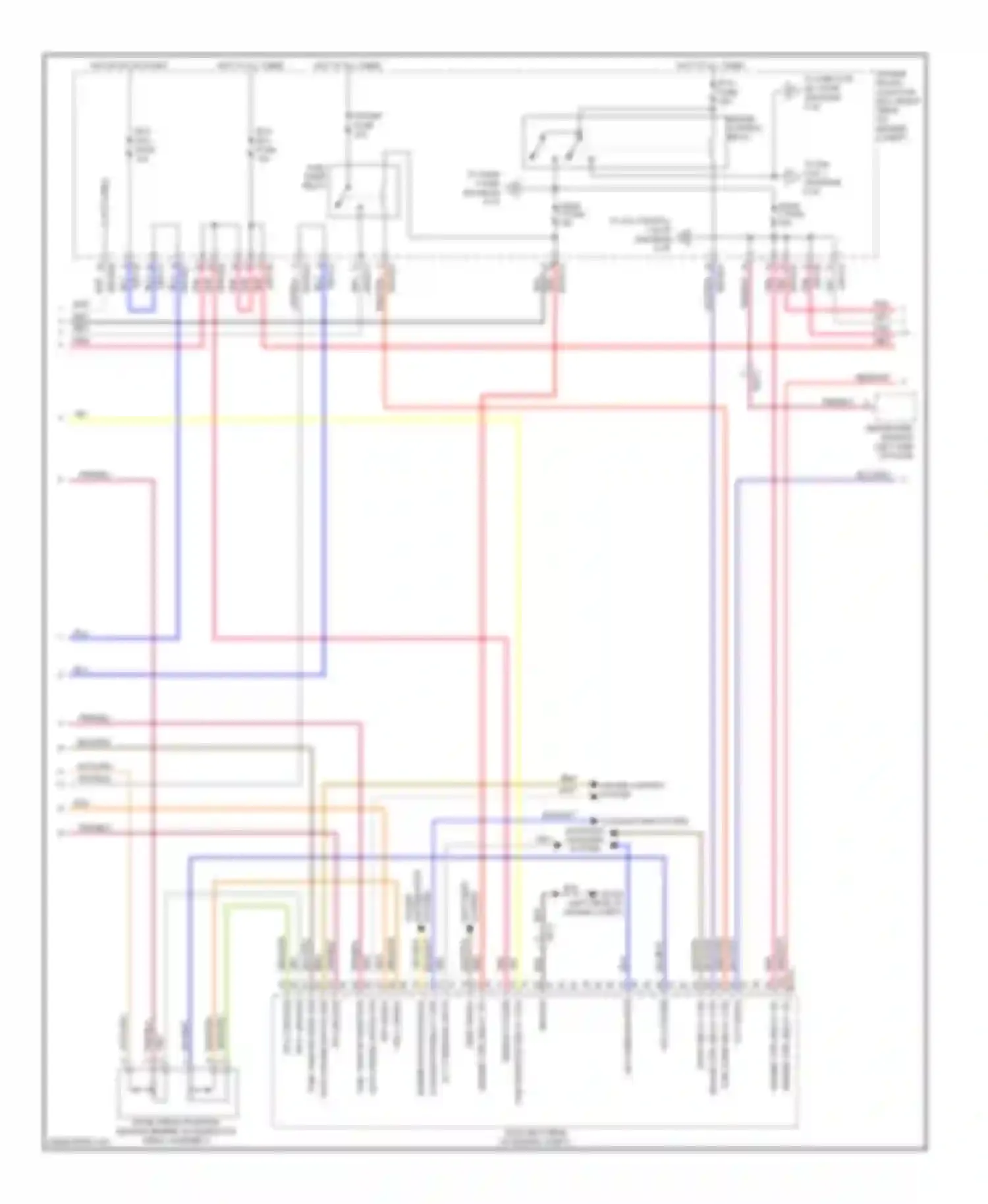 Genesis Hyundai I facelift (2011-2016): Wiring diagram engine performance 3.8l (2 of 6)
