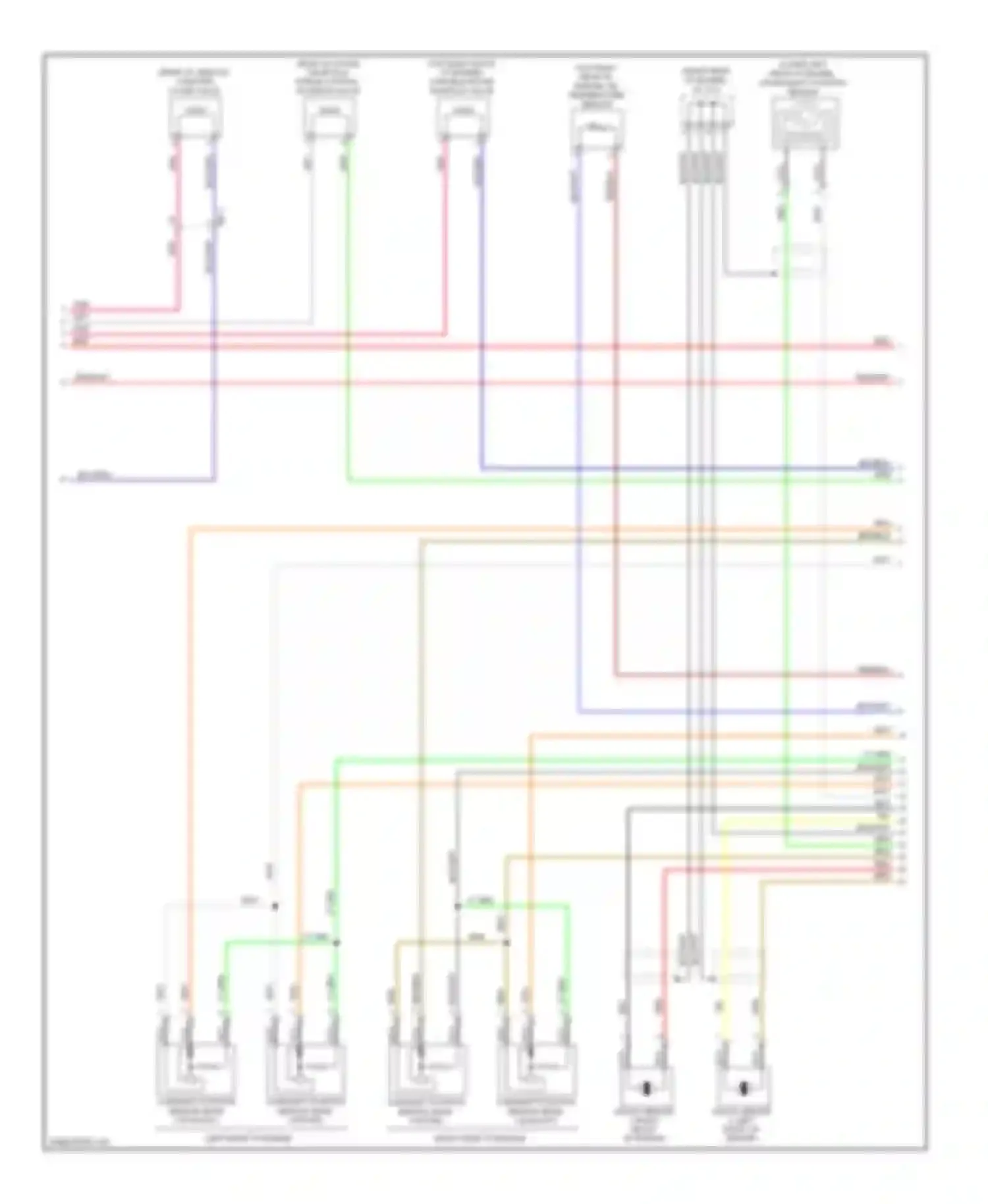 Genesis Hyundai I facelift (2011-2016): Wiring diagram engine performance 3.8l (3 of 6)